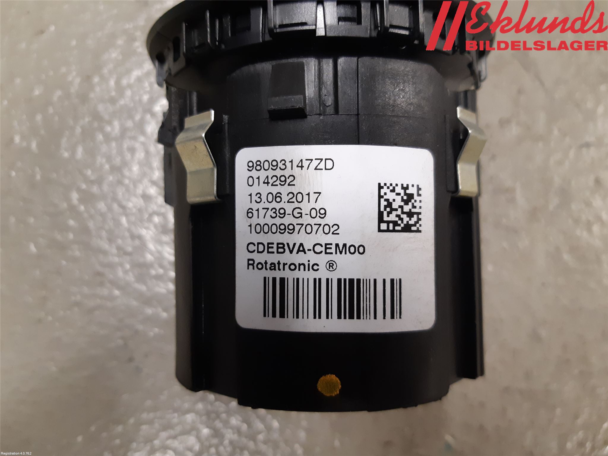 Citroen JUMPY/E-JUMPY 16- Strömställare Växellåda