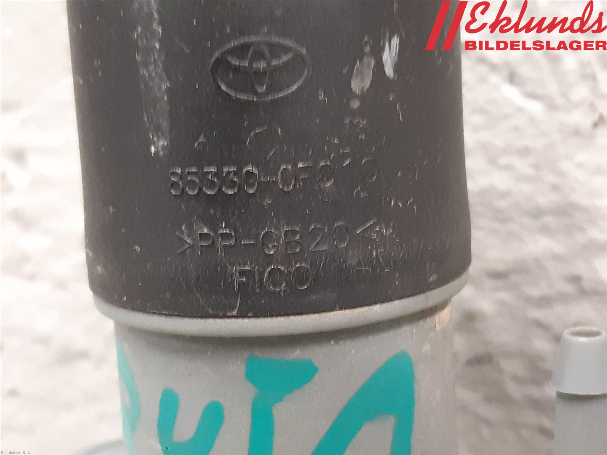 Toyota VERSO 09-18 Spolarpump Vindruta