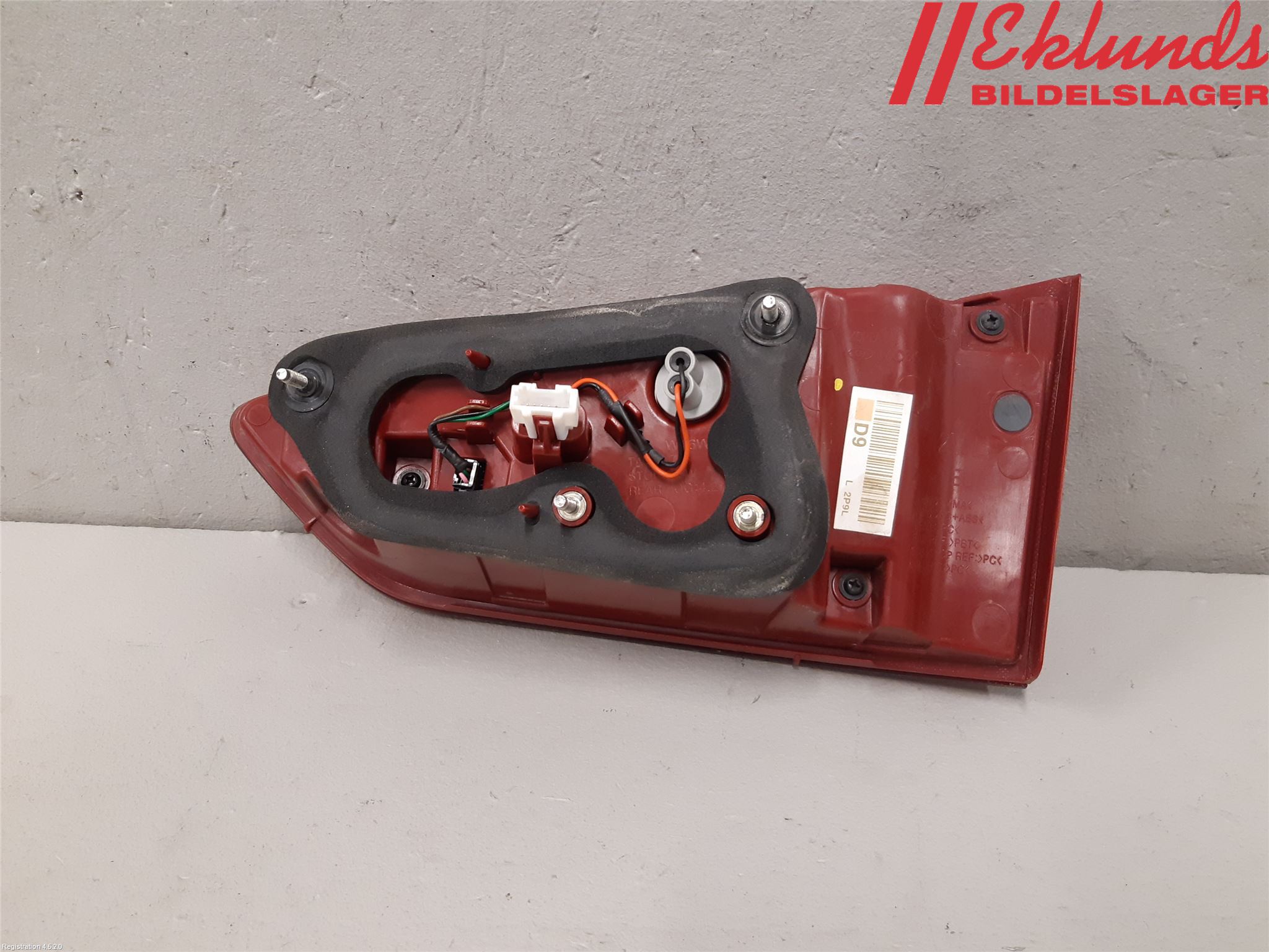 Kia OPTIMA 16-20 Bakljus Lucka Vä