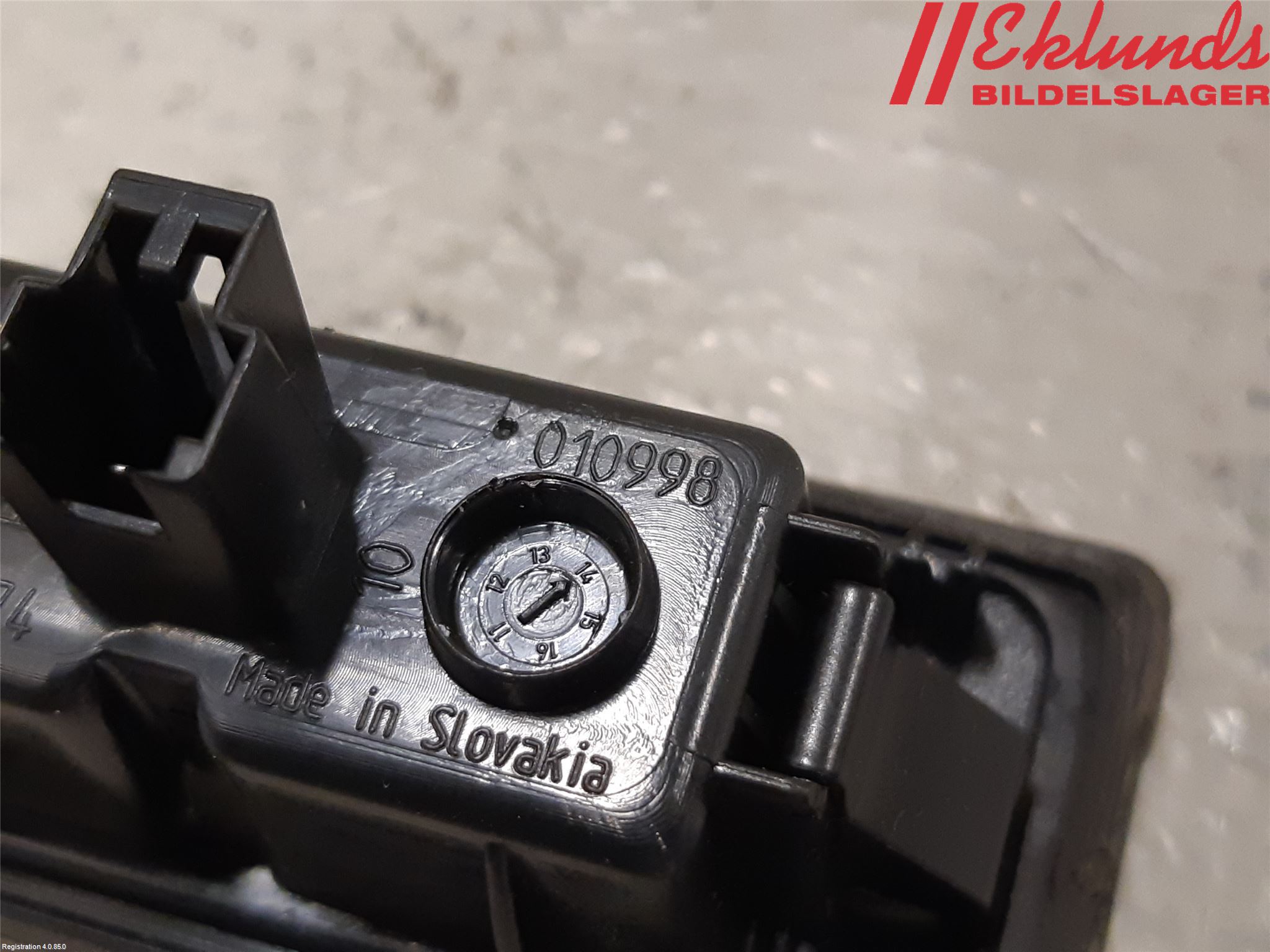 Audi A4 12-15 Skylt Belysning