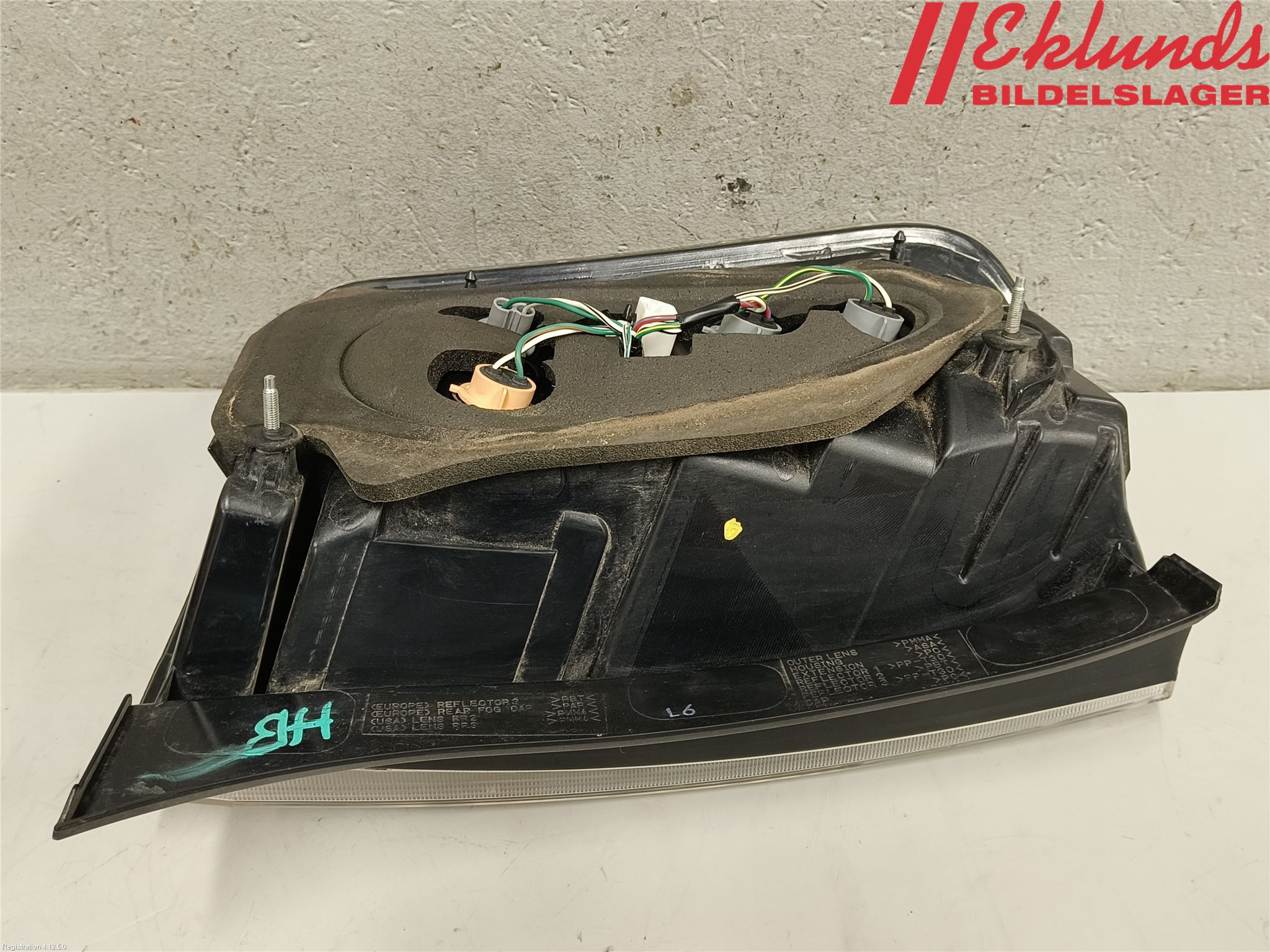 Toyota PRIUS NWH20 04-08 Bakljus Höger