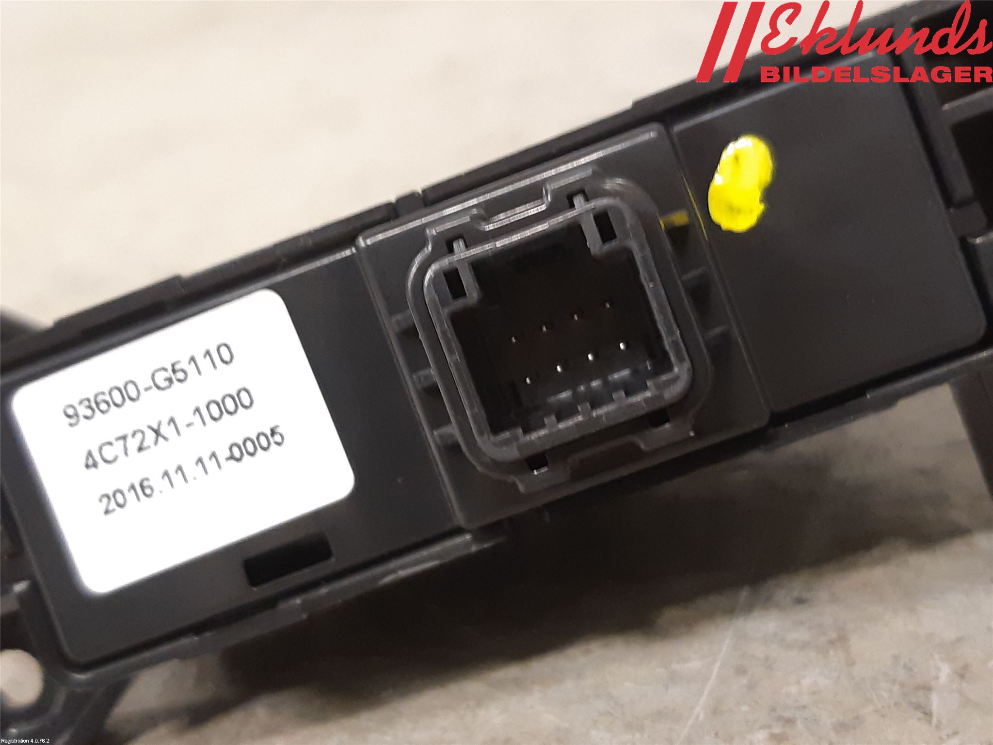 Kia NIRO (DE) 17-22 Strömställare Parkeringshjälp