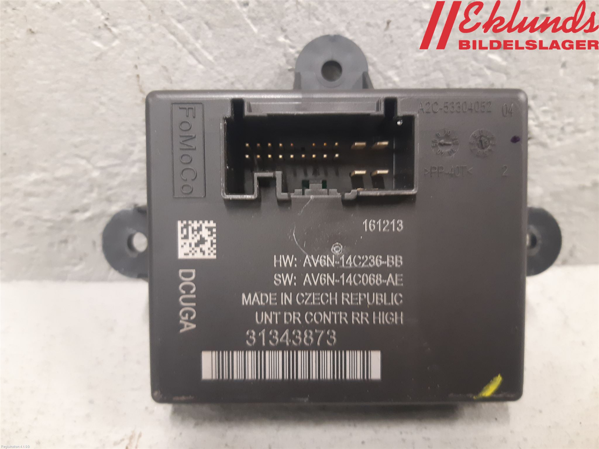 Volvo V40 12-19 Styrenhet Dörr