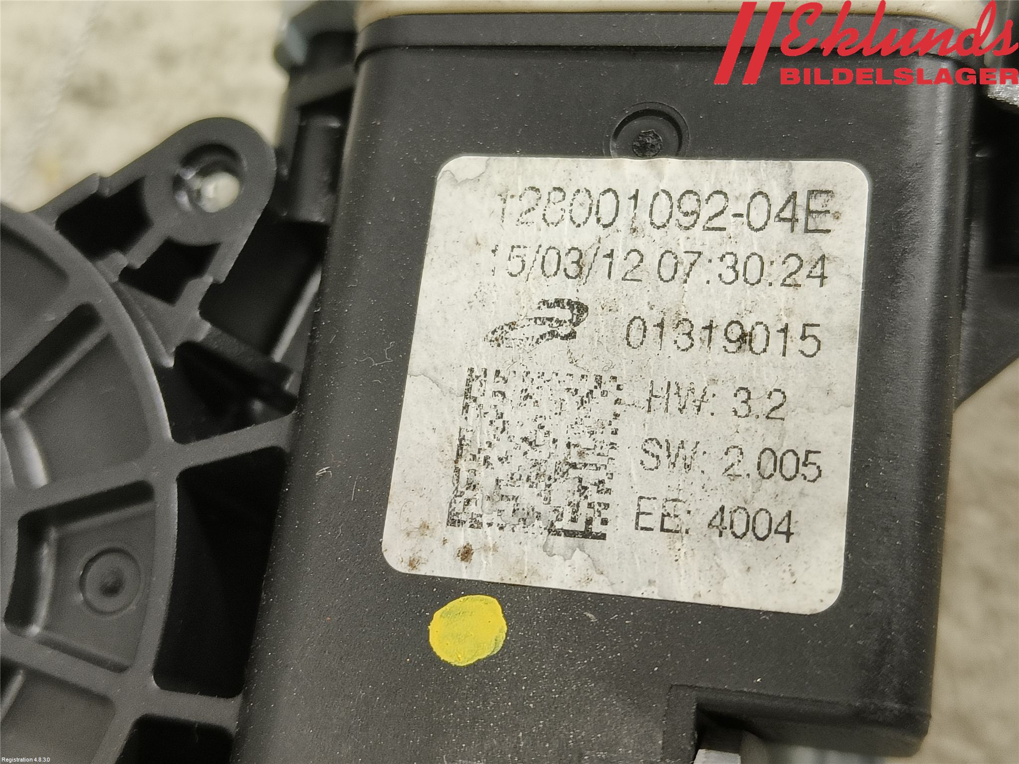 Opel VIVARO 15-19 Fönsterhiss El Kompl