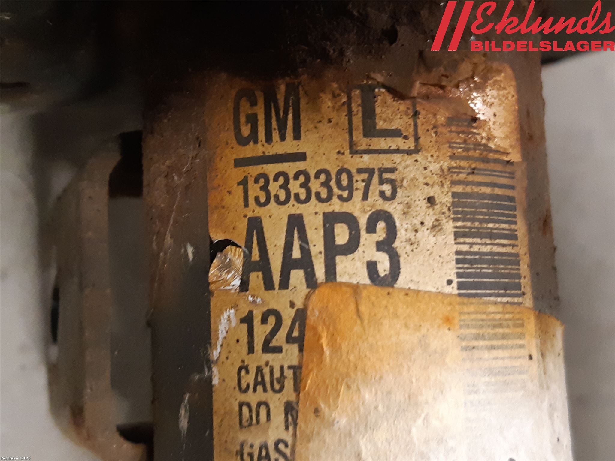 Opel ASTRA J 10-15 Fjäderben Fram Vänster