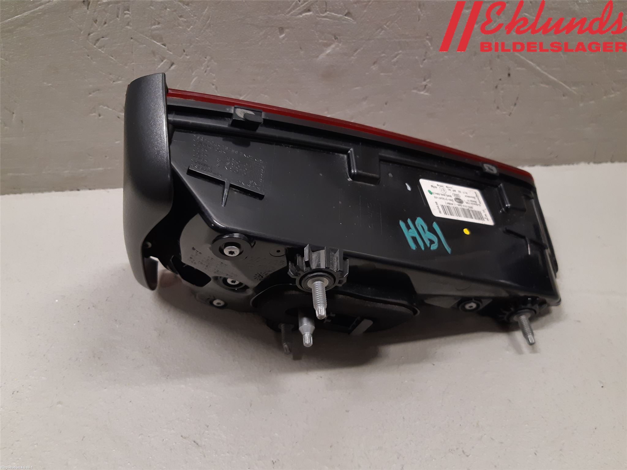 Audi A4/S4 B9 16-19 Bakljus Lucka Hö