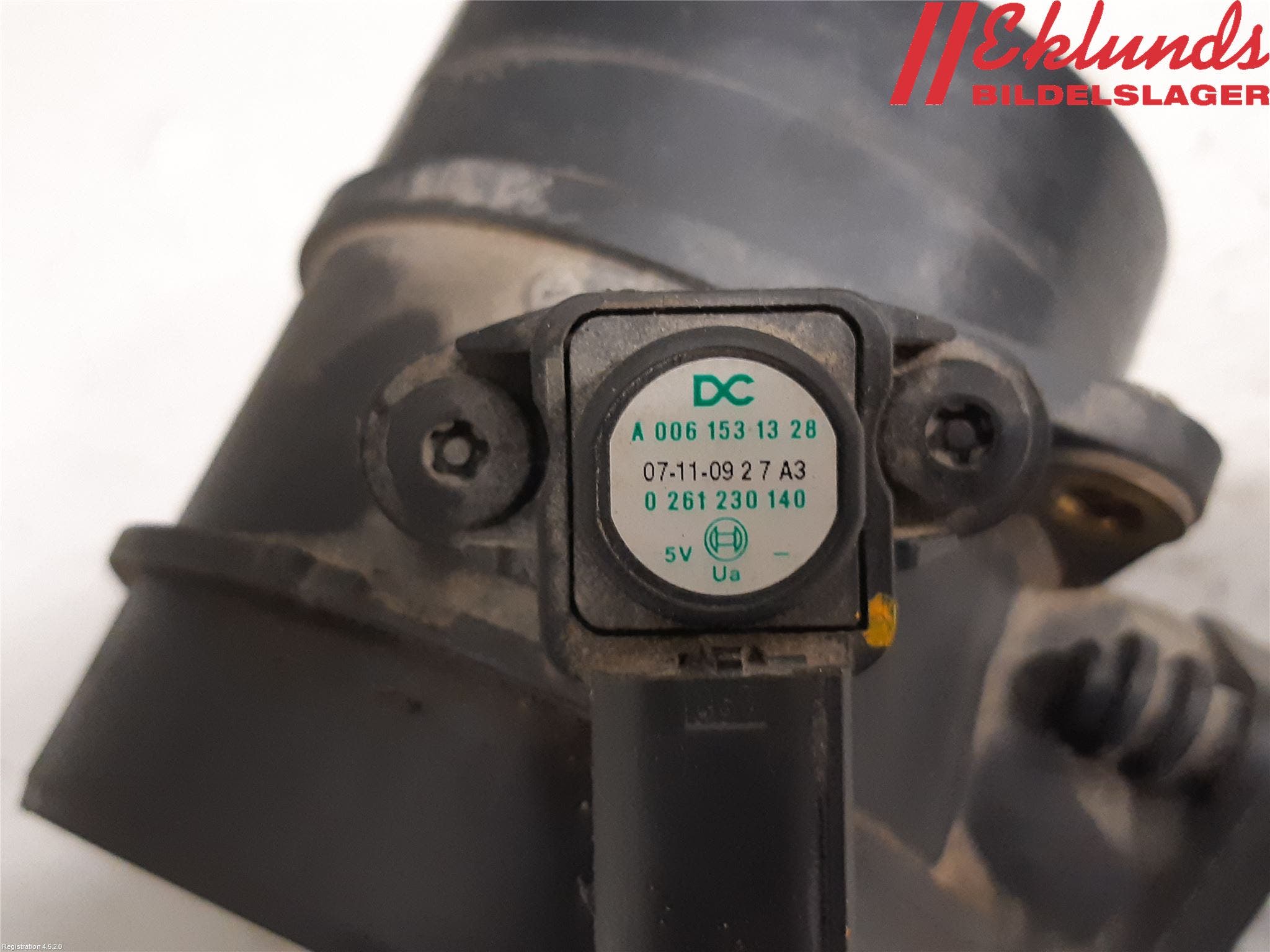 Mercedes-Benz MB C-KLASS (W204) 07-15 Injluftmassamätare