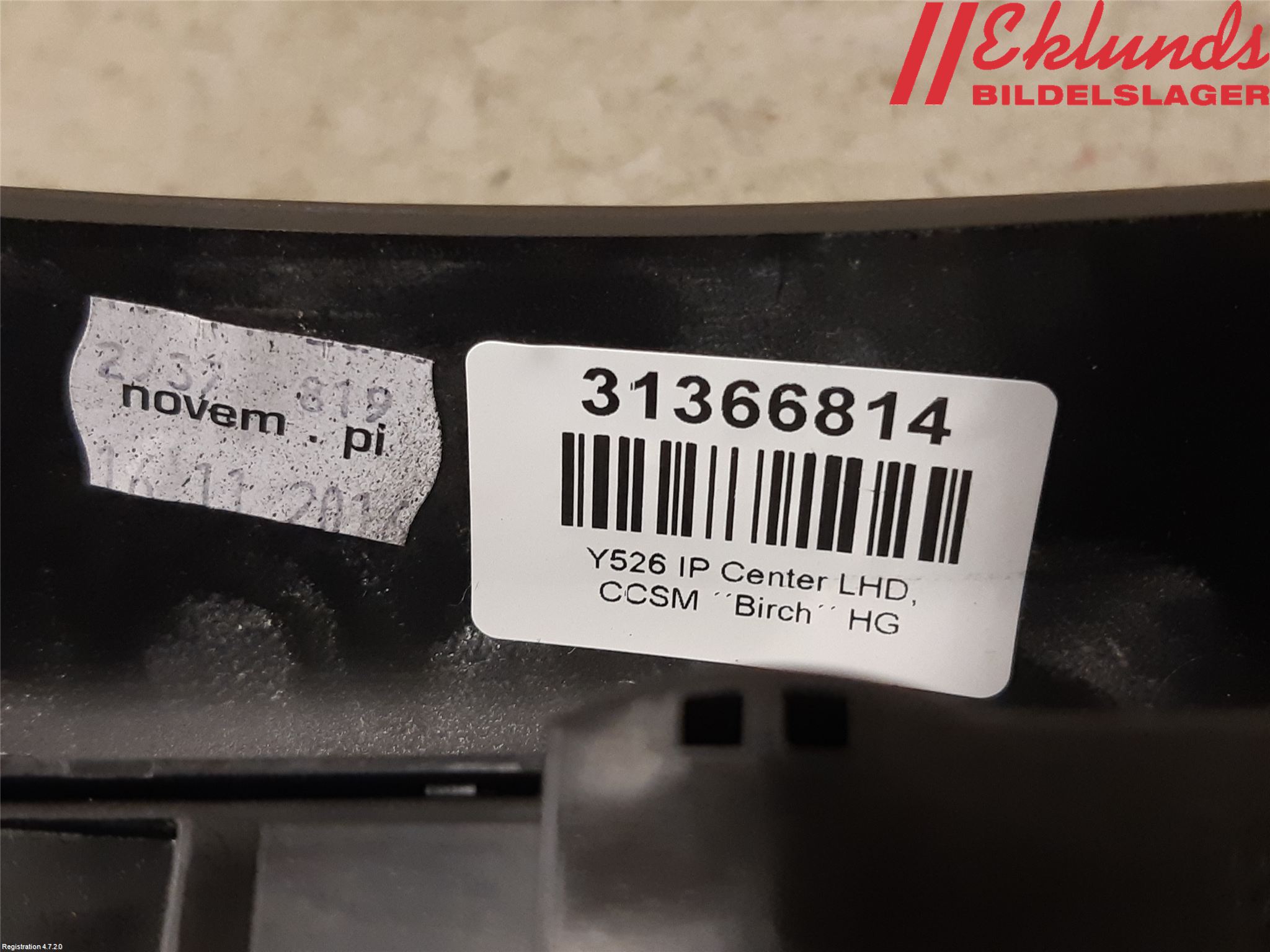 Volvo XC90/RECHARGE 16- Strömställare Multifunktion