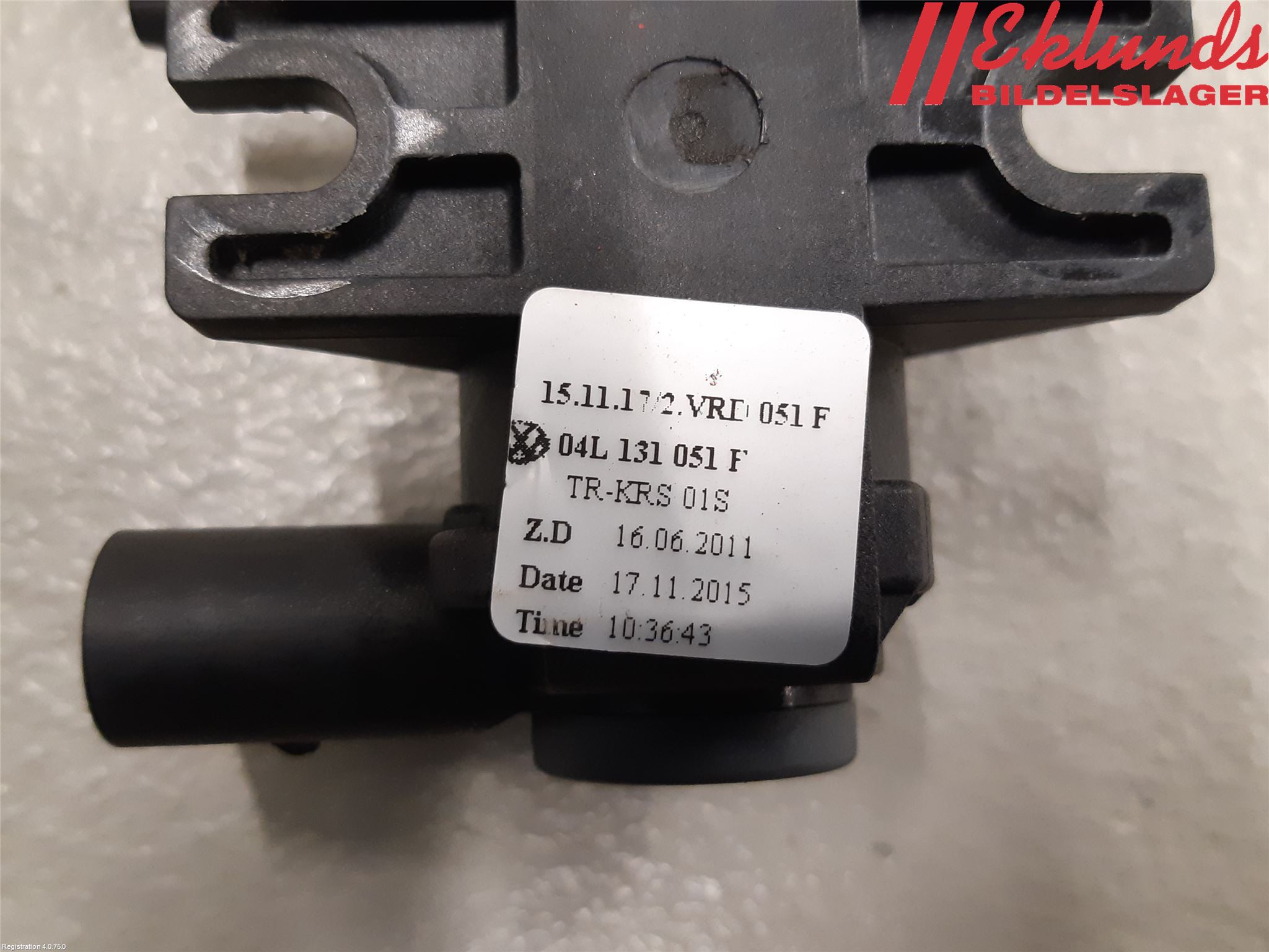 Audi A3/S3 8V 13-20 Vakuumventil