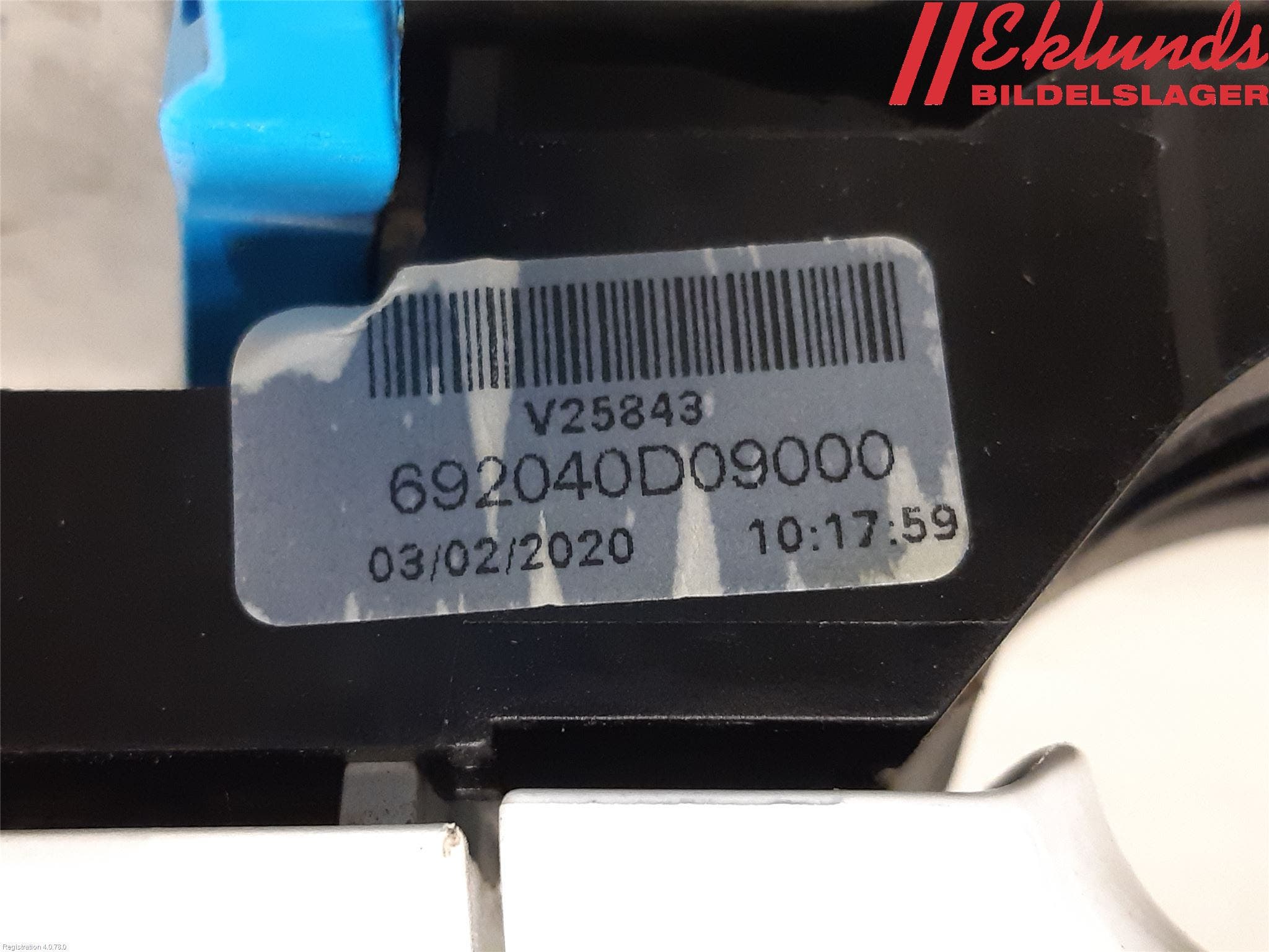 Toyota YARIS XP130 15-20 Dörrhandtag Yttre Vä