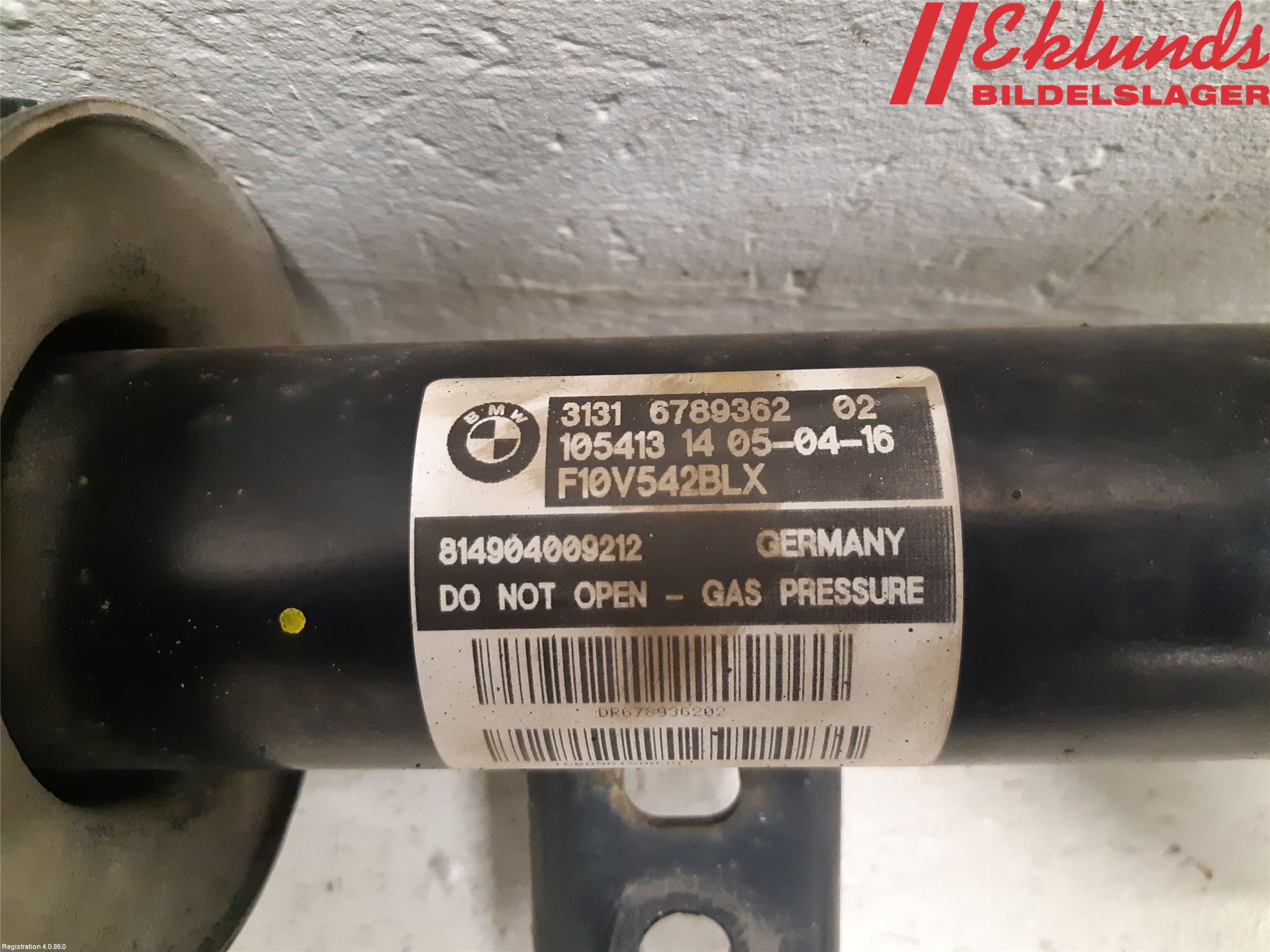 BMW 5 F10/F11/F18 09-17 Fjäderben Fram Höger