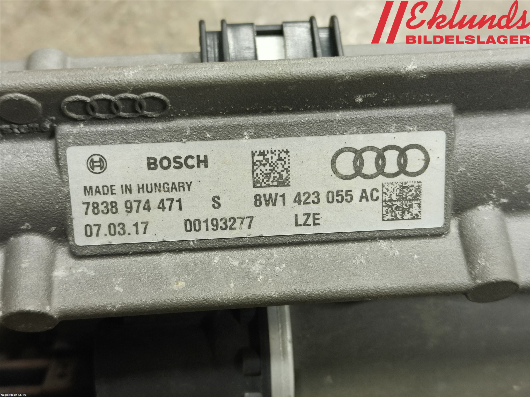 Audi A5 17- Styrväxel-Snäcka Elektrisk