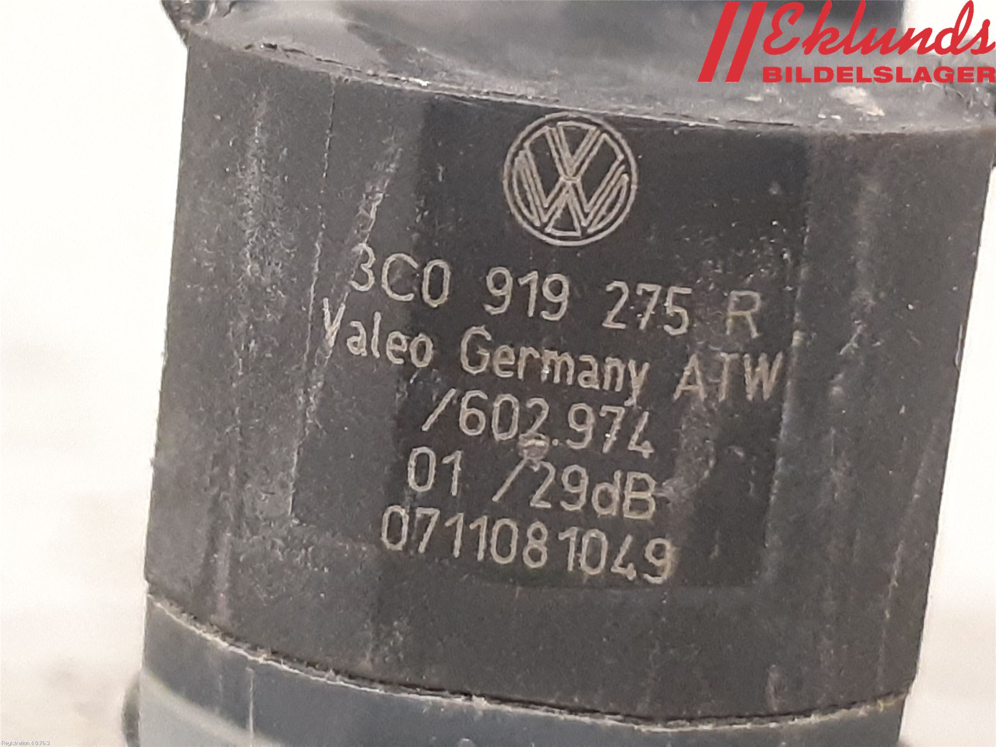 Volkswagen VW PASSAT 05-11 Parkeringshjälp Frontsensor