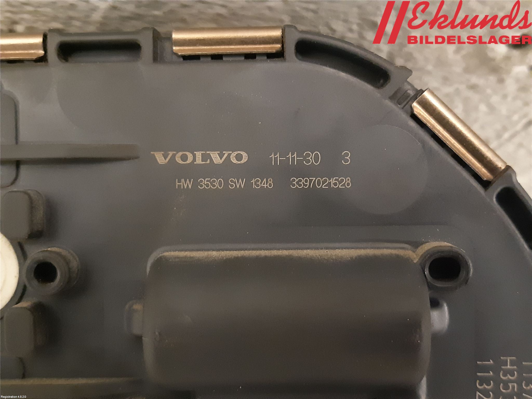 Volvo XC70 08-13 Torkarmotor Vindruta