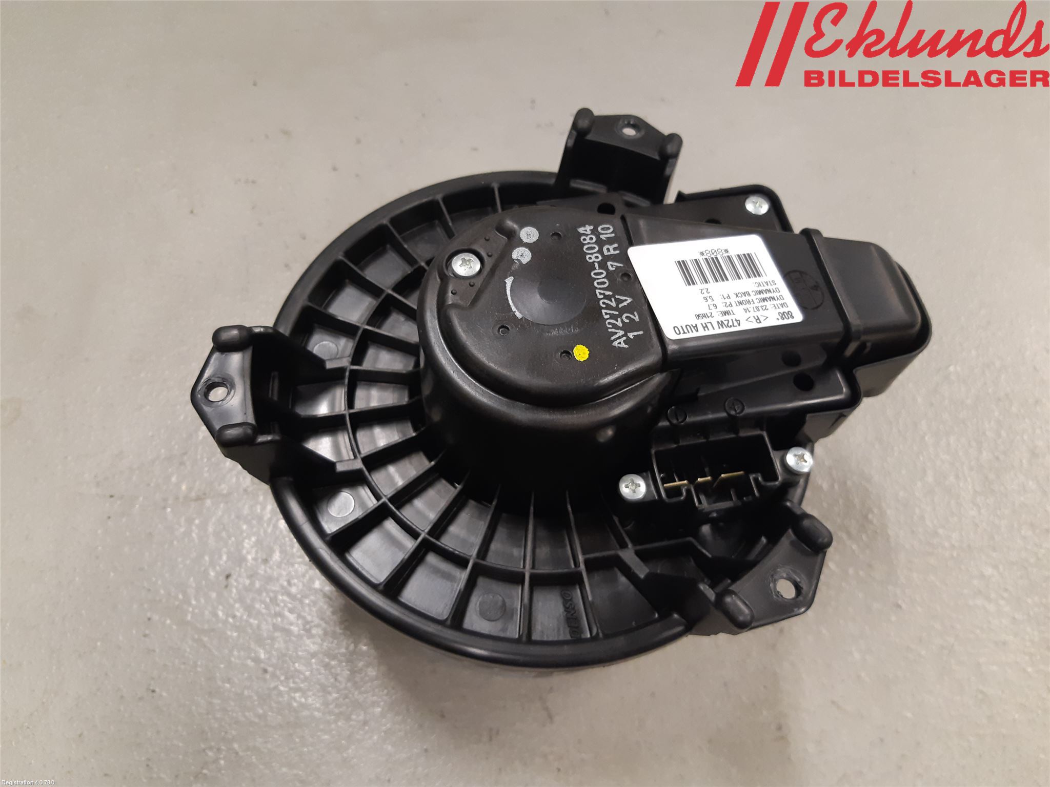 Toyota AURIS 13-19 Värmefläkt