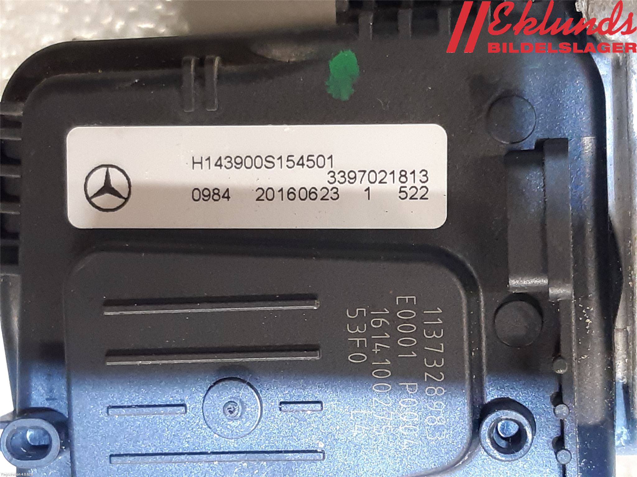 Mercedes-Benz MB E-KLASS (W213) 16-23 Torkarmotor Vindruta