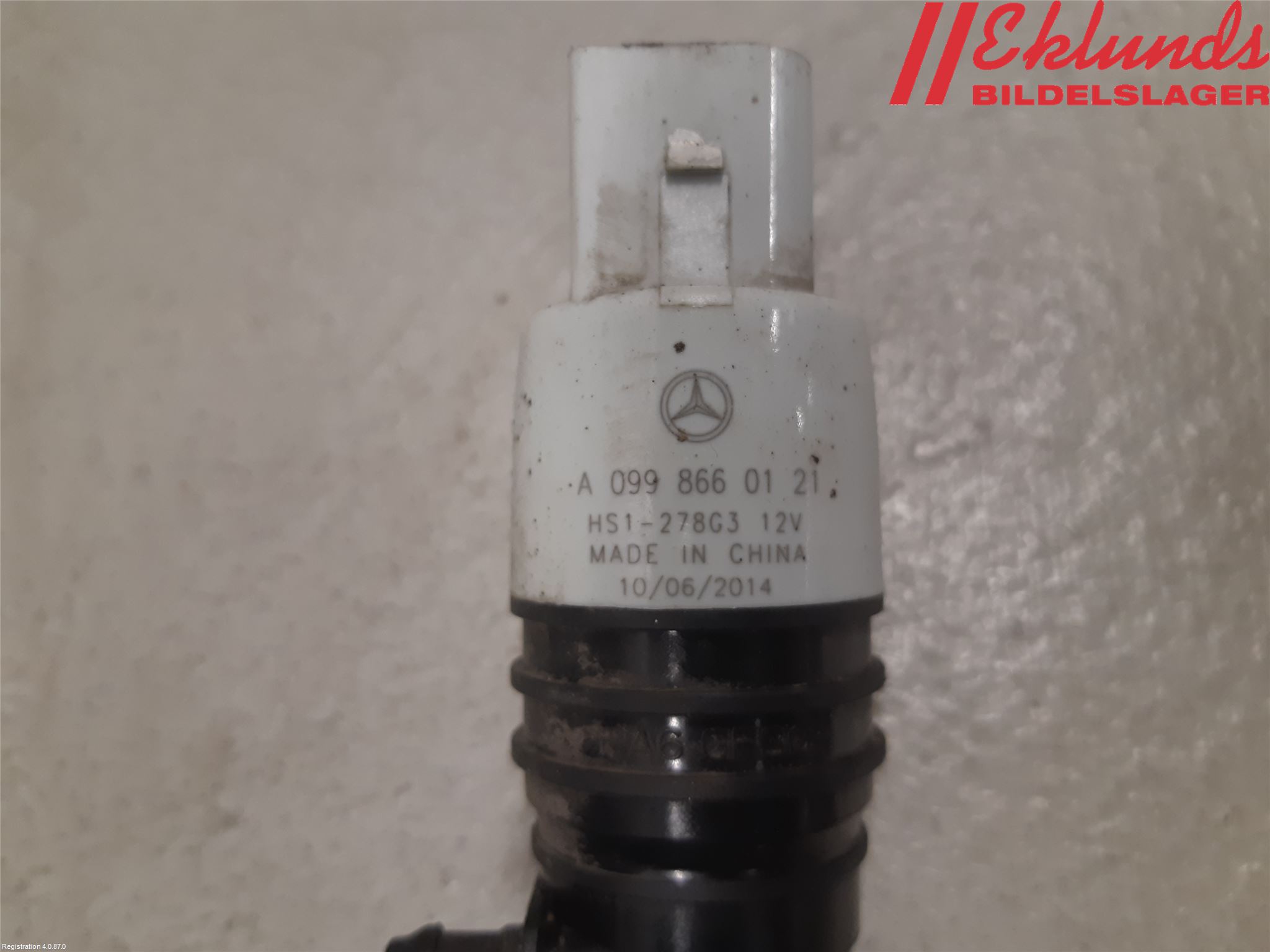 Mercedes-Benz MB C-KLASS (W205) 14-21 Spolarpump Vindruta