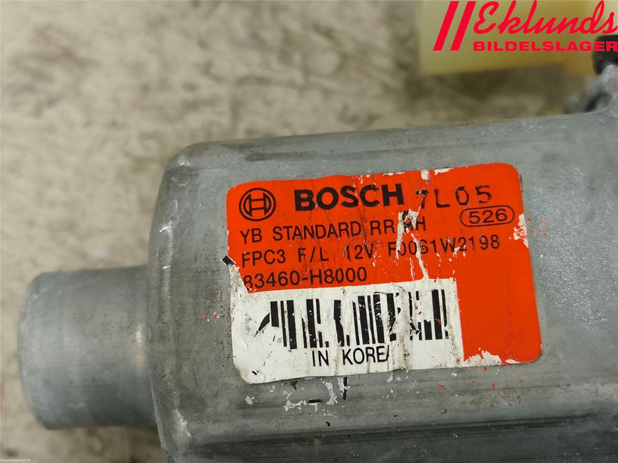 Kia RIO 17- Fönsterhiss El Kompl