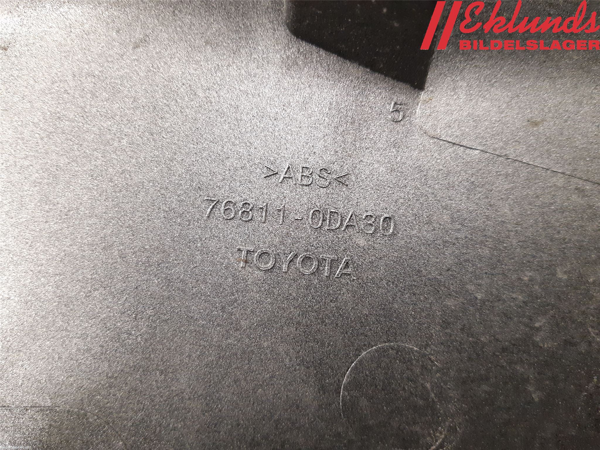 Toyota YARIS XP130 15-20 Reflexramp-Dekorramp
