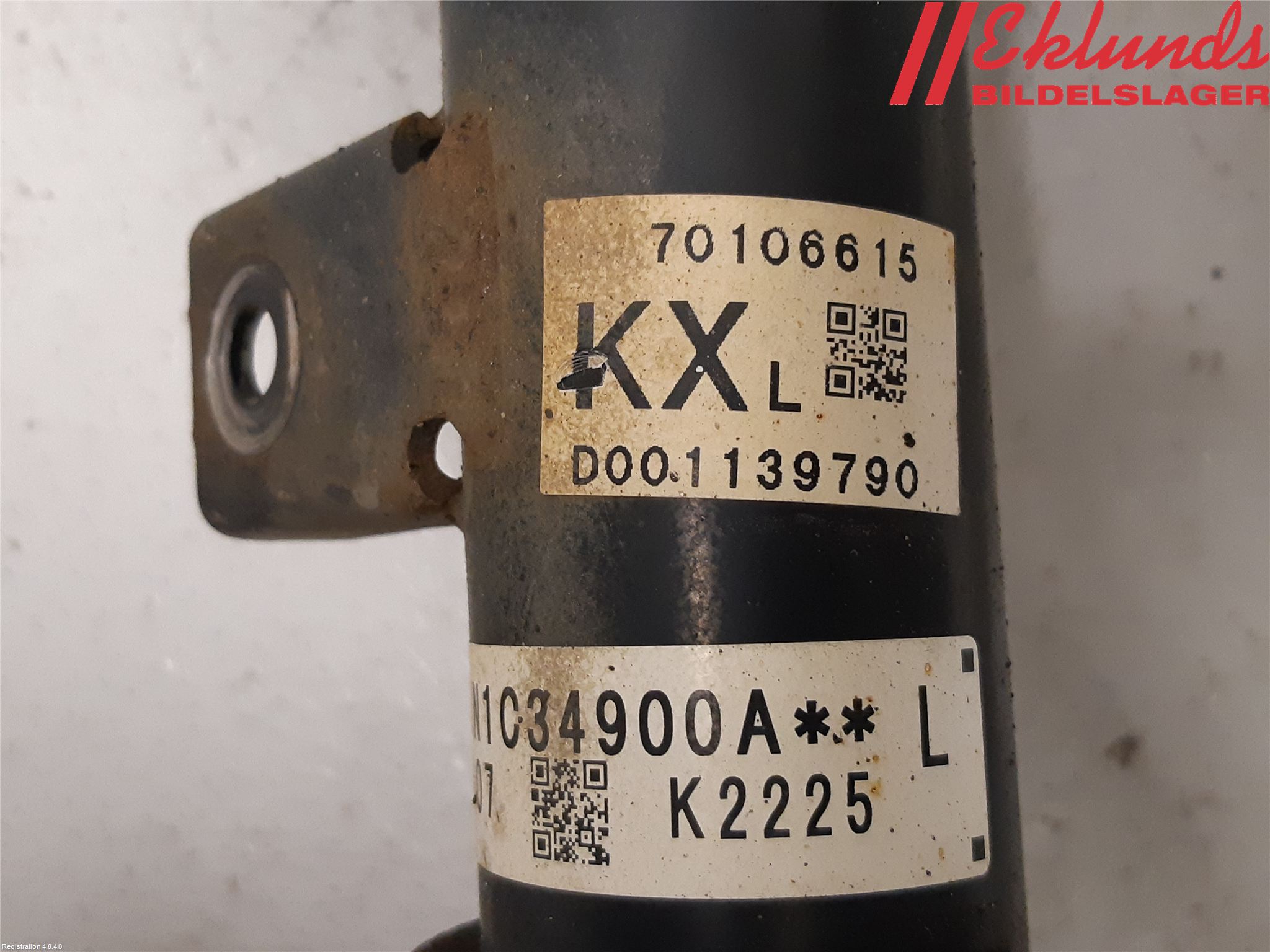 Mazda CX-5 17- Fjäderben Fram Vänster