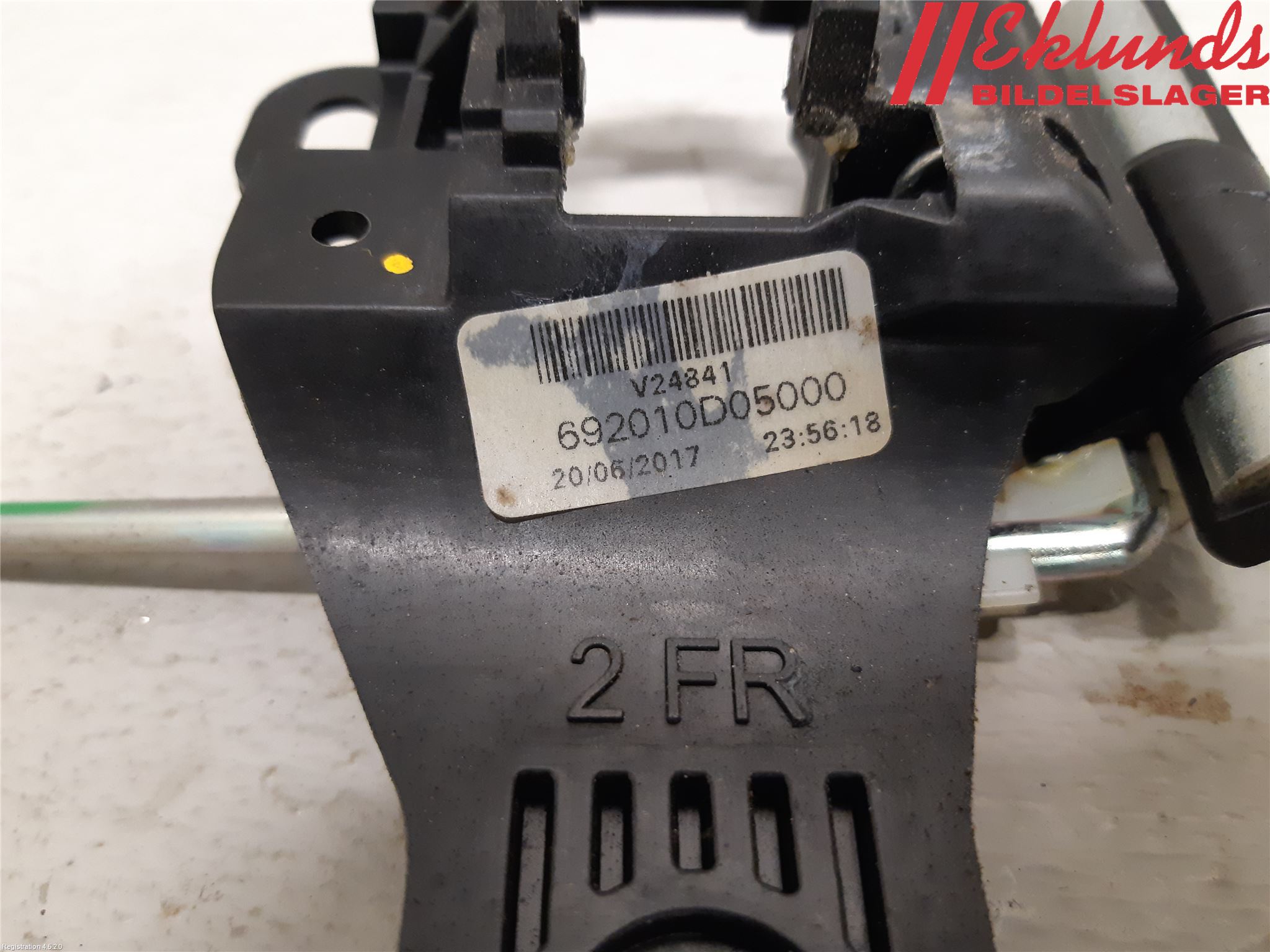 Toyota YARIS XP130 15-20 Dörrhandtag Yttre Hö