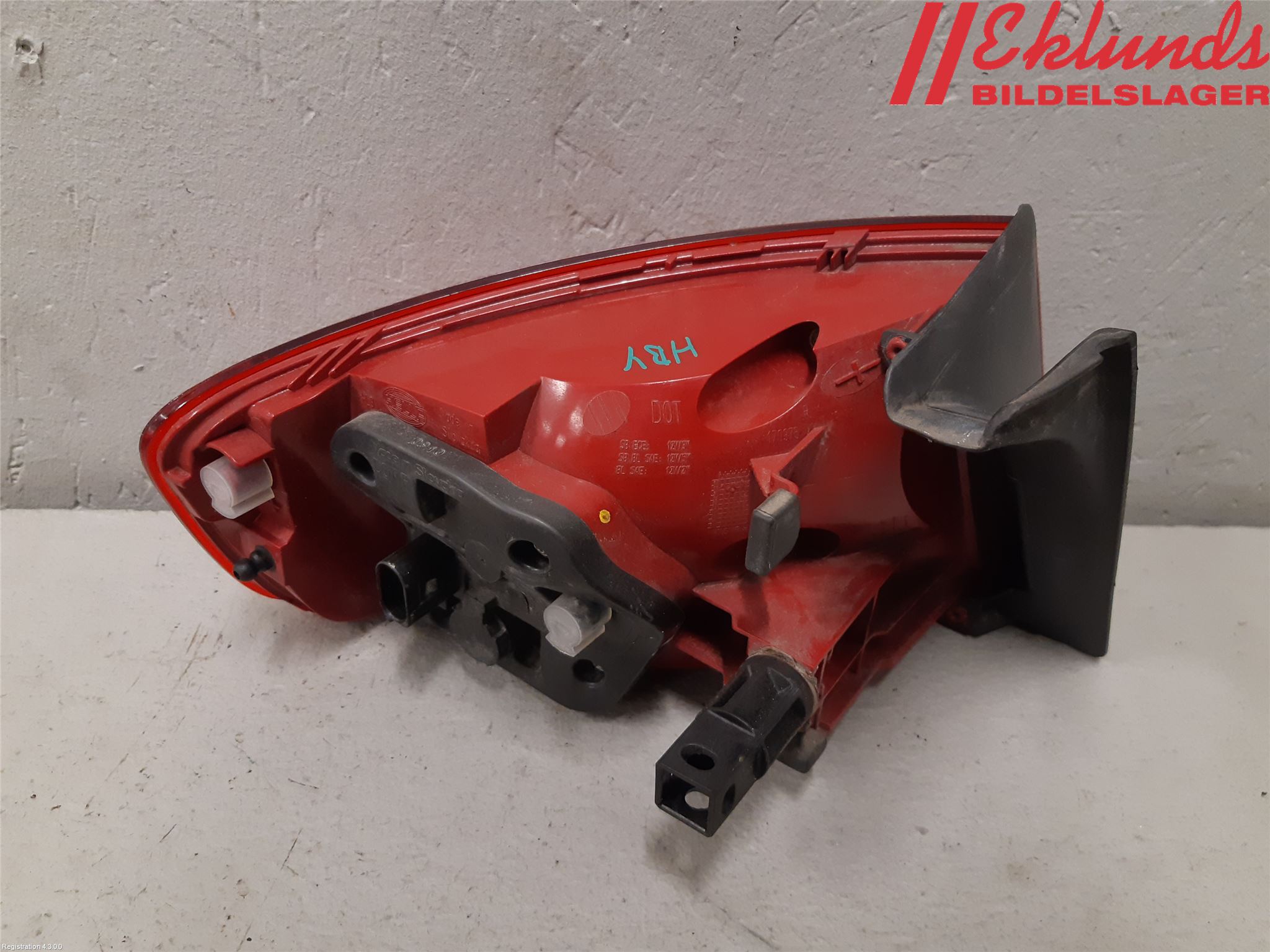 Audi A4 12-15 Bakljus Höger