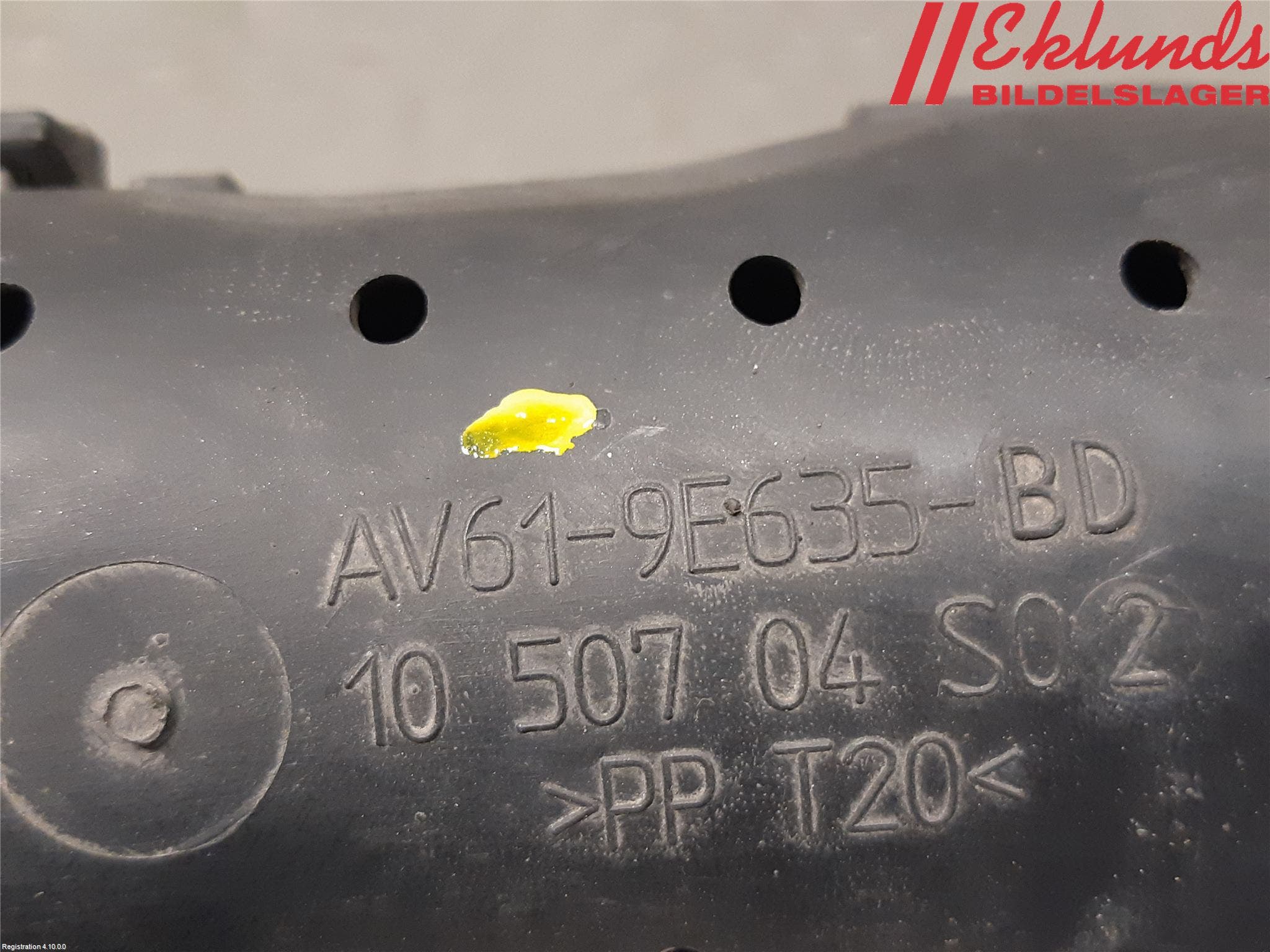 Ford FIESTA 09-12 Injgummibälg-Slang