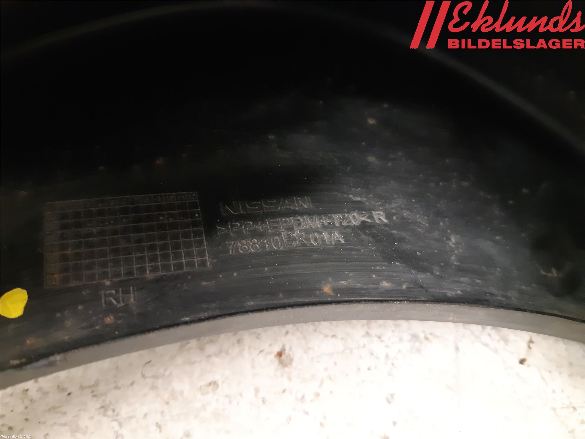 Nissan QASHQAI   07-10 Stänkskydd