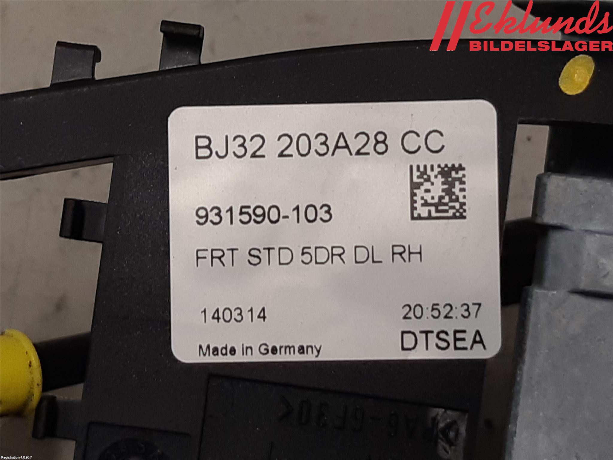 Landrover LAND ROVER RANGE ROVER EVOQUE (L538) 11-18 Dörrhandtag Yttre Hö