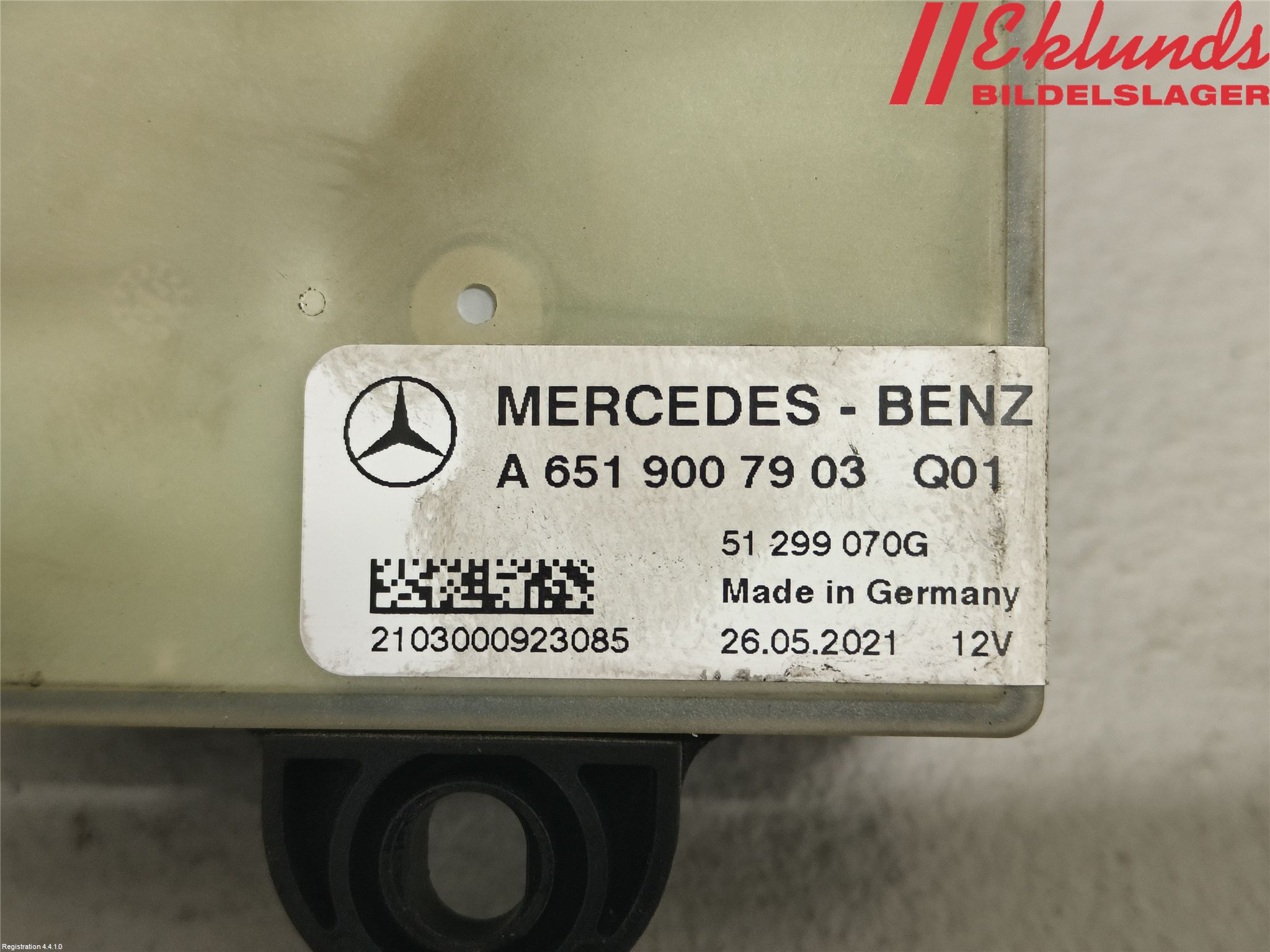 Mercedes-Benz MB SPRINTER (W907/W910) 19- Relä Glödning Diesel