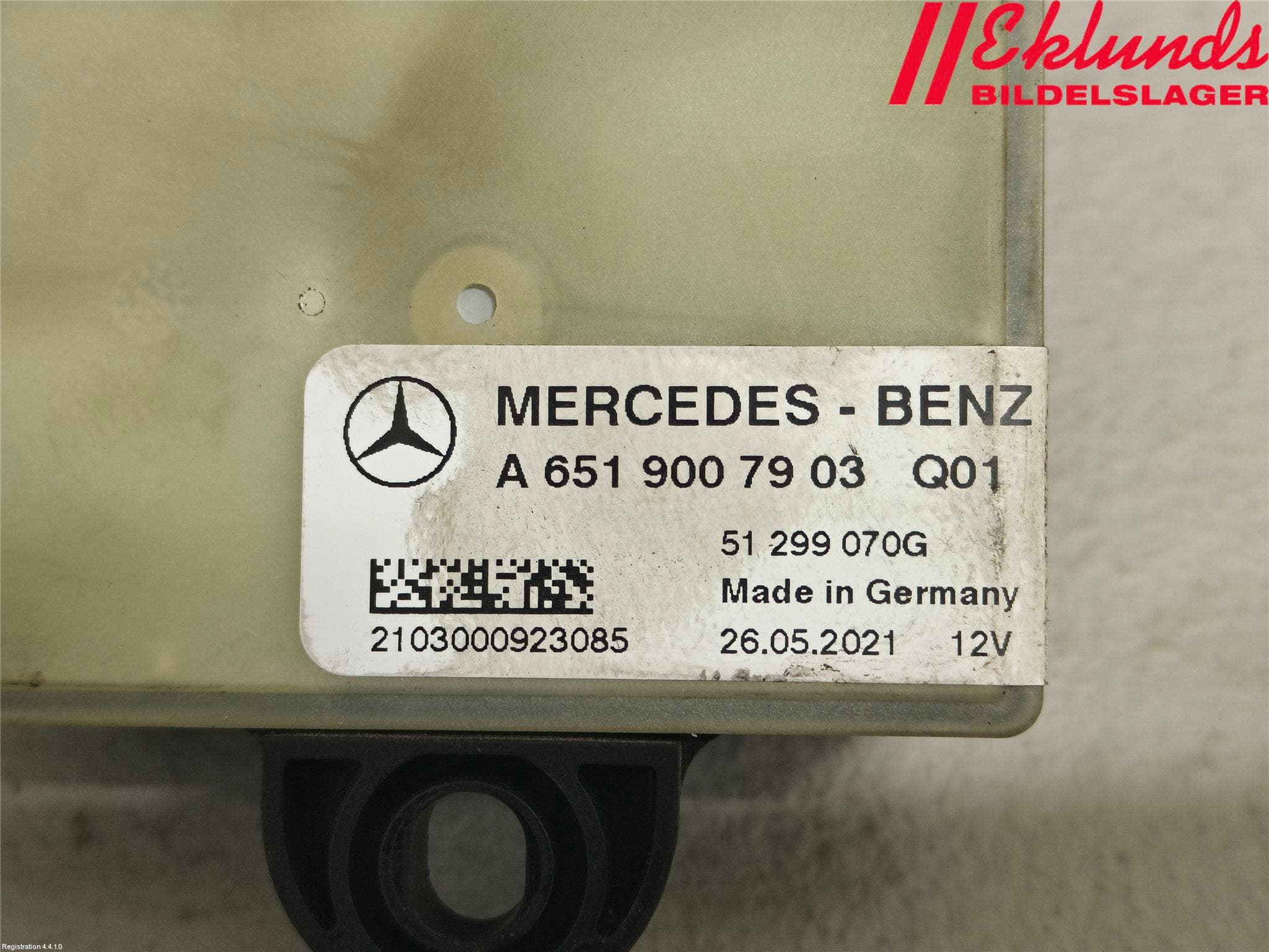 Mercedes-Benz MB SPRINTER (W907/W910) 19- Relä Glödning Diesel