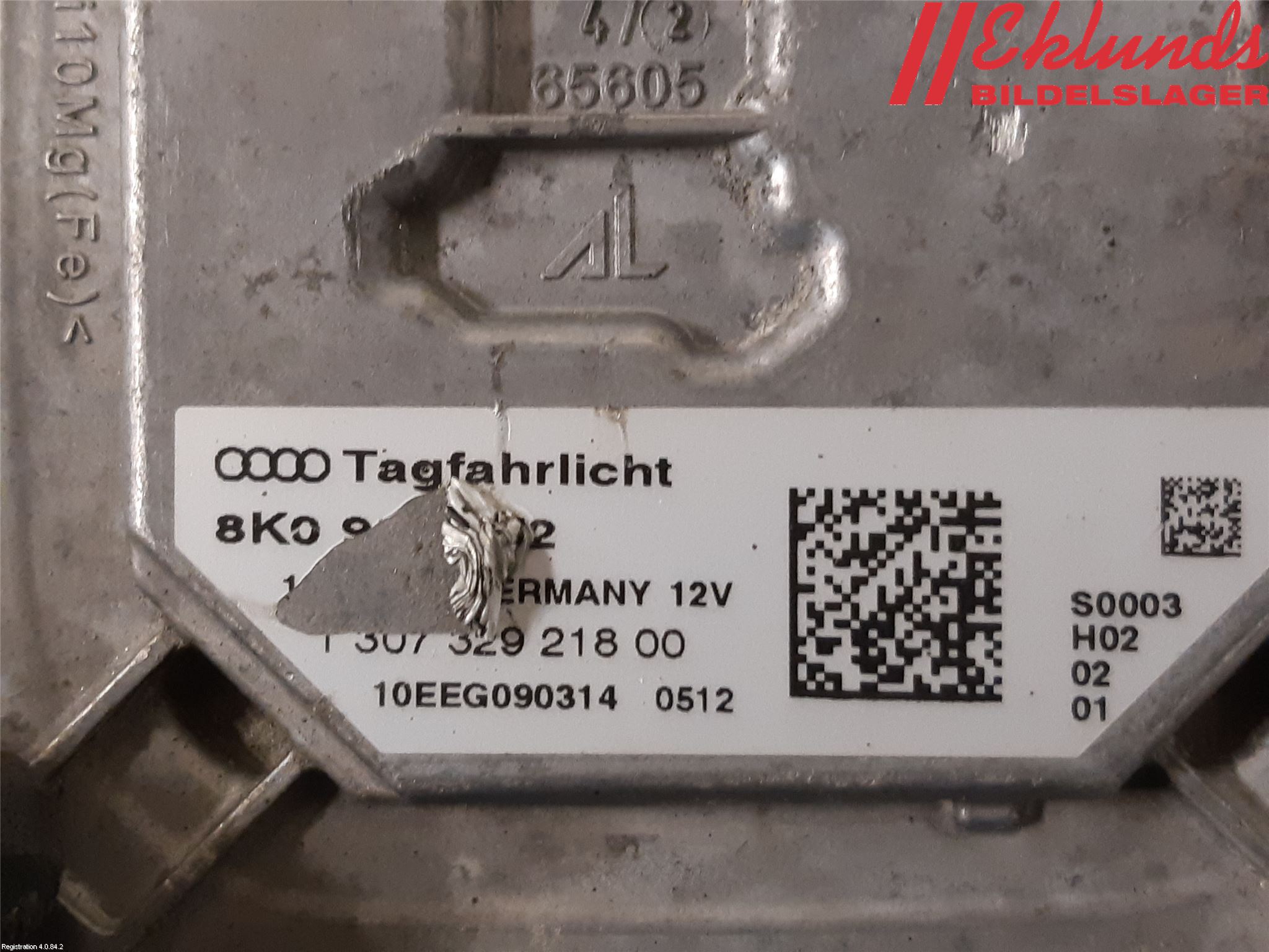 Audi A4 ALLROAD 09-16 Styrenhet Strålkastare