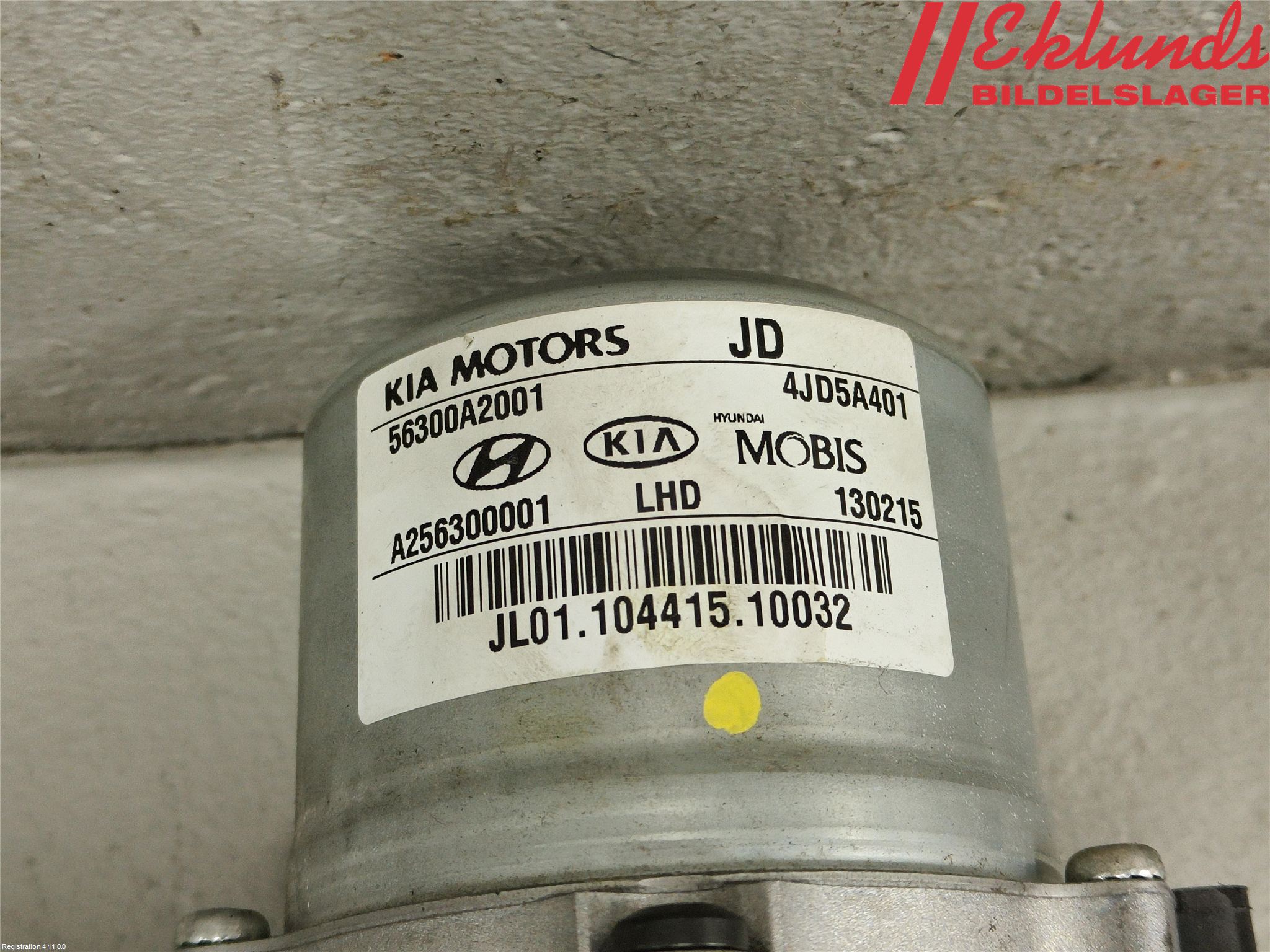 Kia CEED 12-18 Rattaxelagg Med Inb Servo