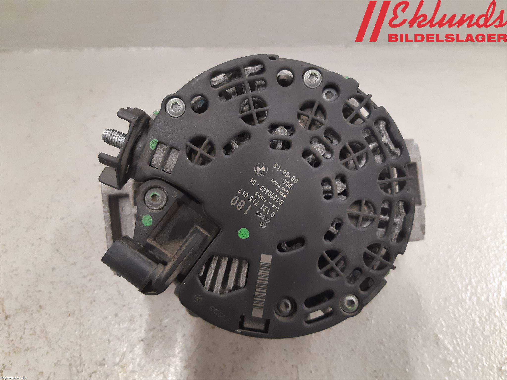 BMW 5 E60/61 Sed/Tou 02-10 Generator