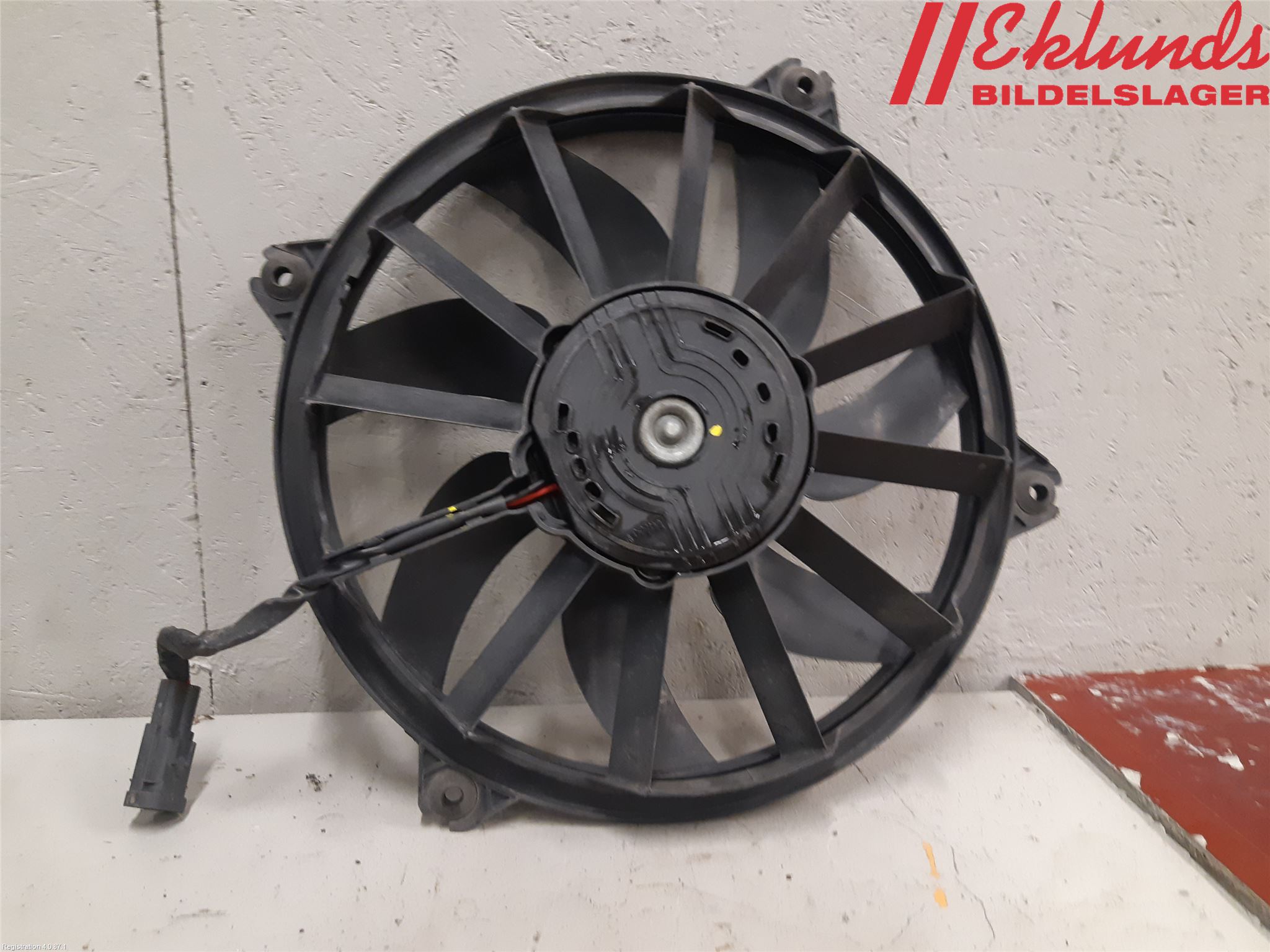 Citroen BERLINGO 08-18 Kylfläkt El