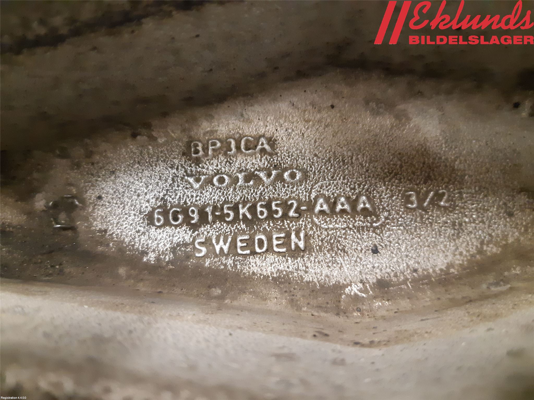 Volvo V70 08-13 Bärarm Bak Vänster