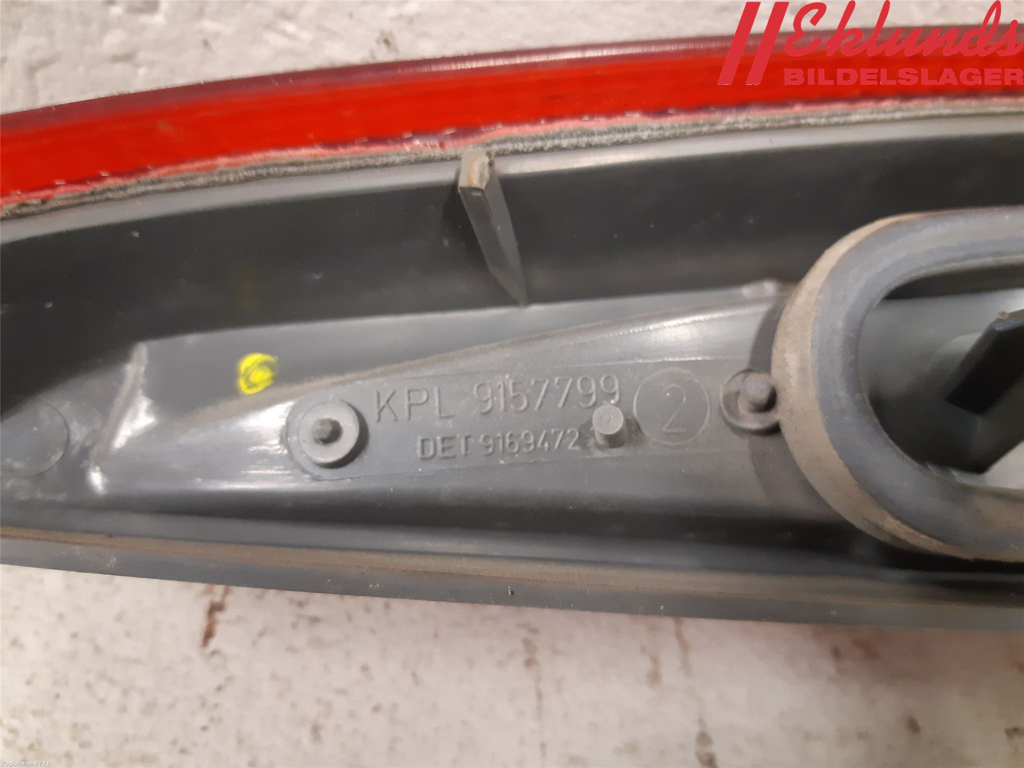 Volvo S70/V70/XC  97-00 Bakljus Vänster