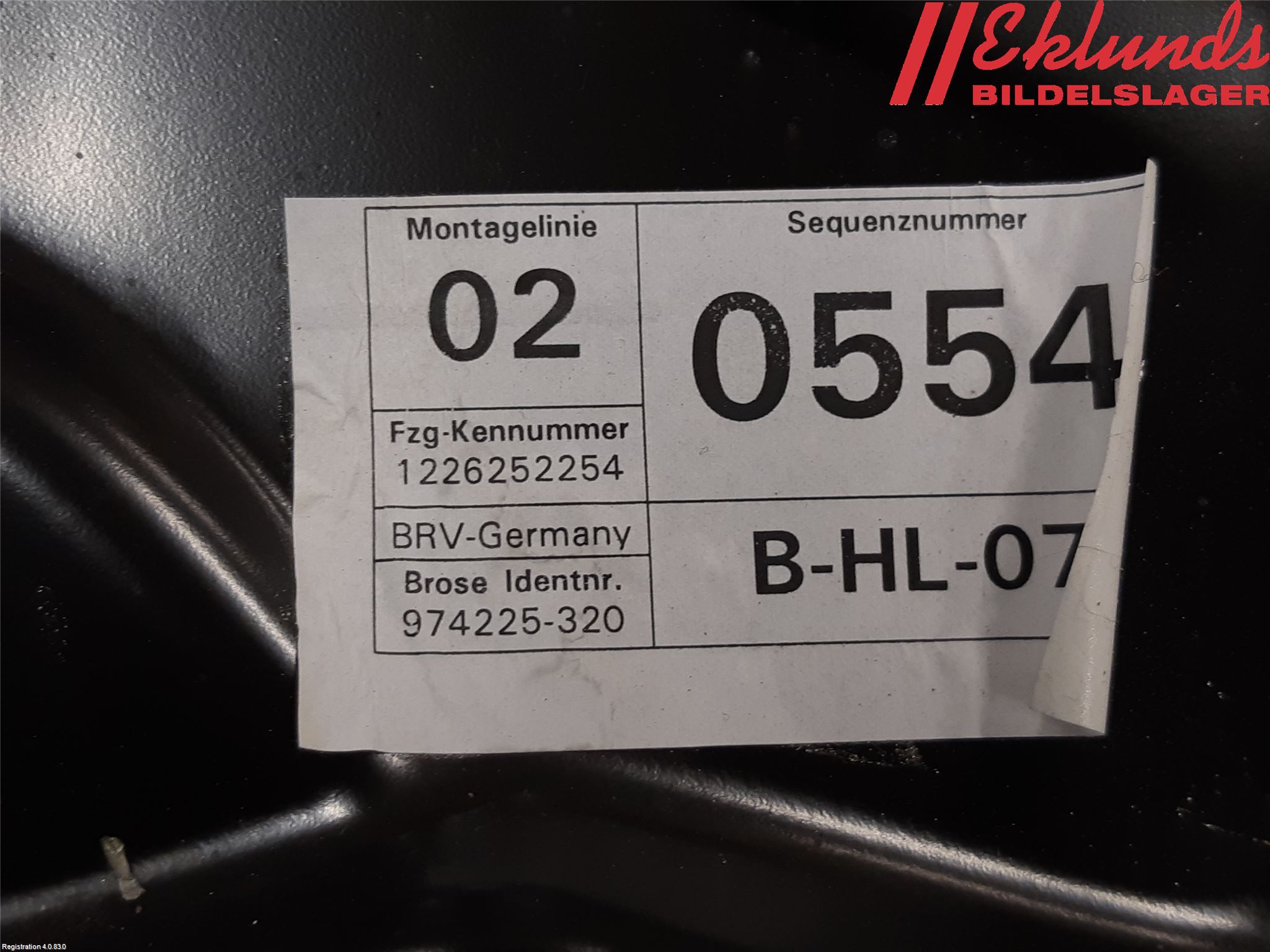 Volkswagen VW PASSAT 11-14 Fönsterhiss El Kompl