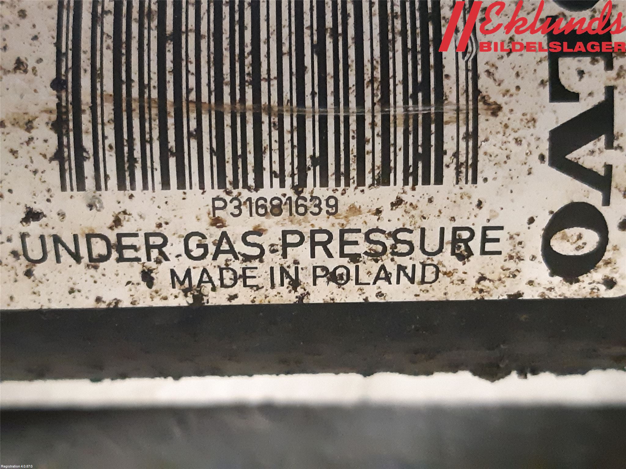 Volvo XC60 18- Fjäderben Fram Höger