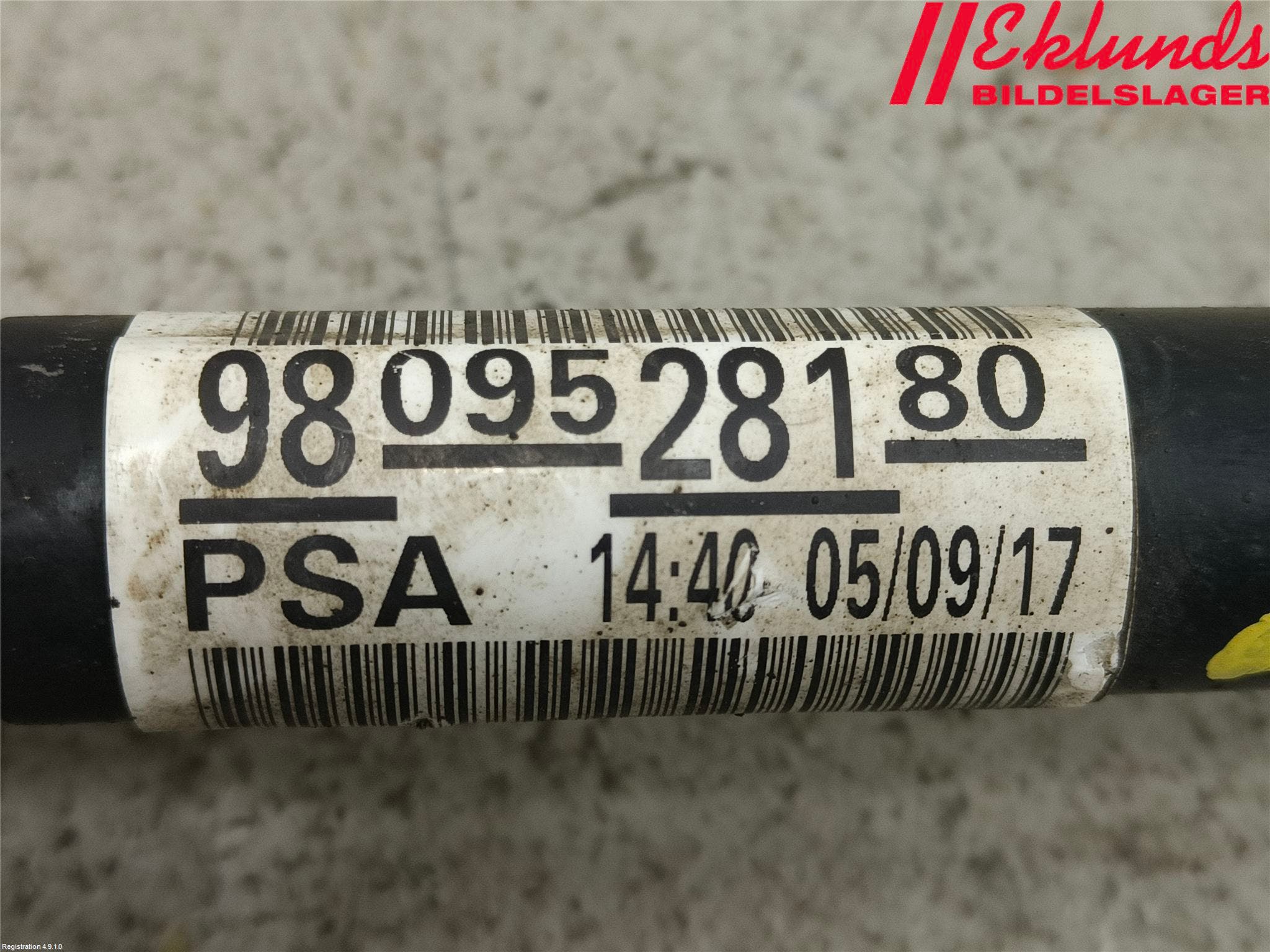 Peugeot 308 14-21 Drivaxel Fram Höger