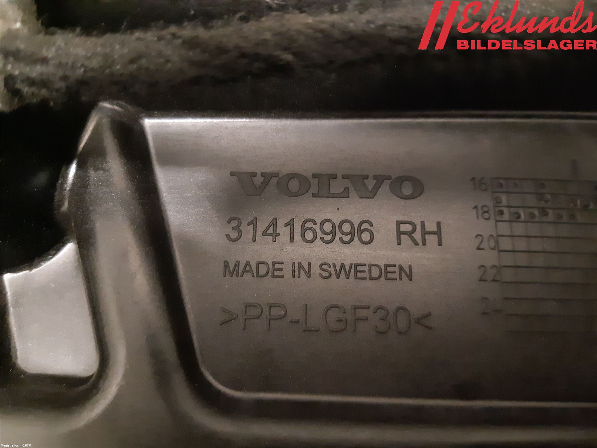 Volvo XC60 18- Fönsterhiss El Kompl