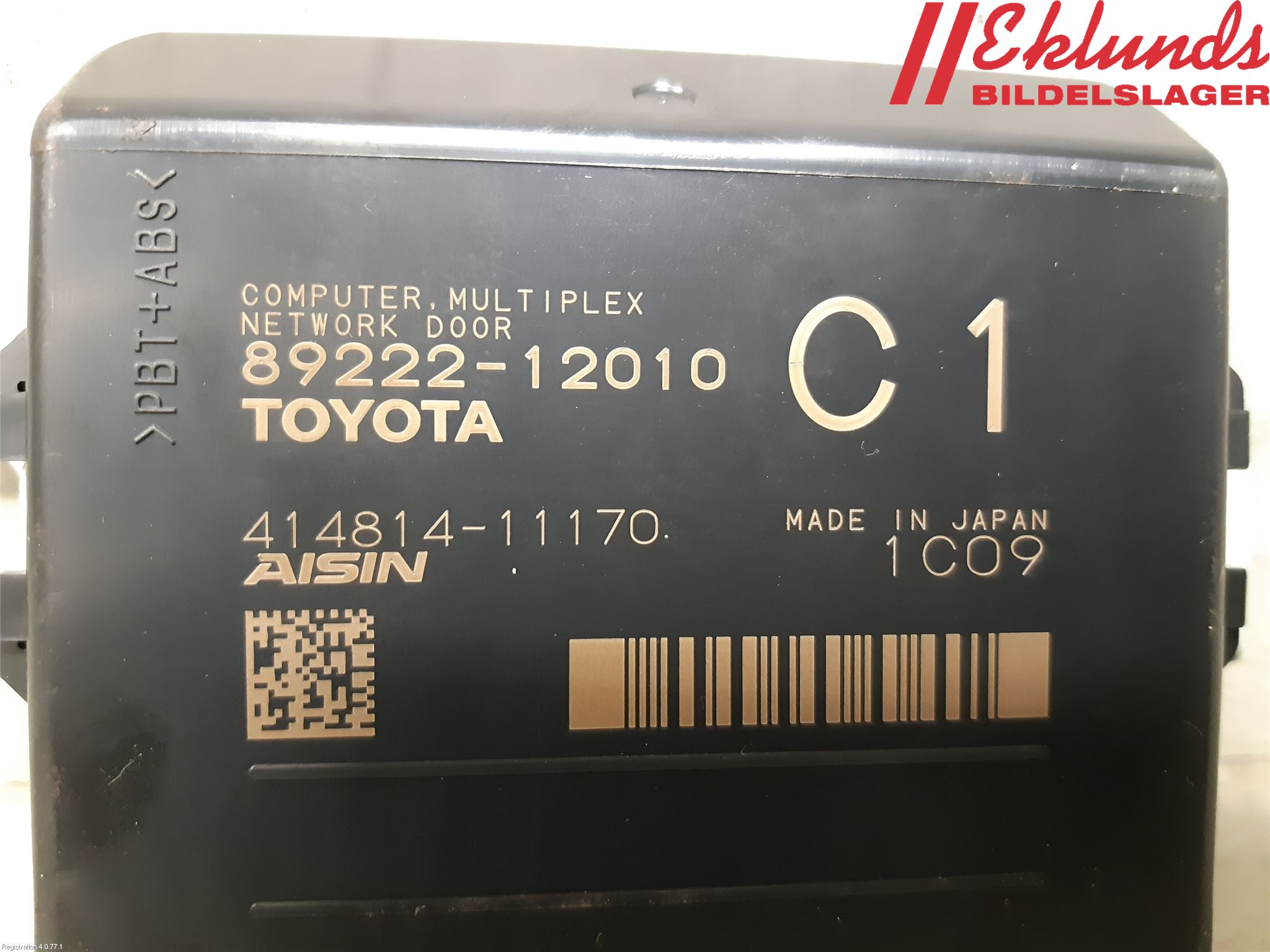 Toyota COROLLA 19- Styrenhet Övrigt