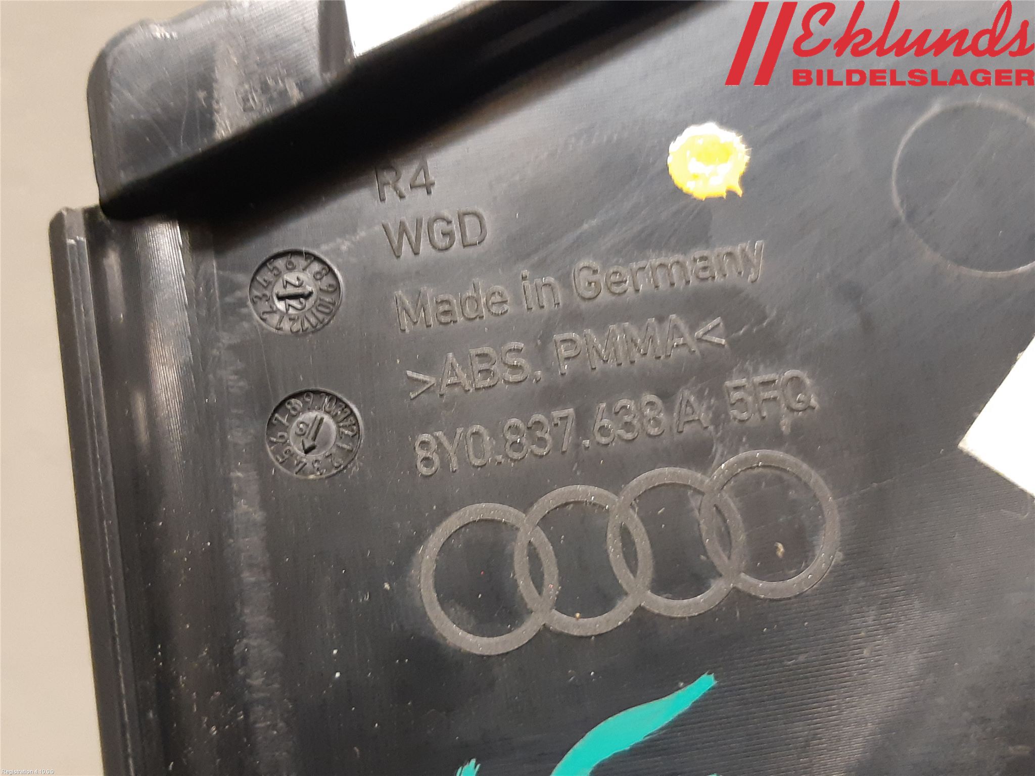 Audi A3/S3 8Y 21- Dörr Dekorlist Fram Hö