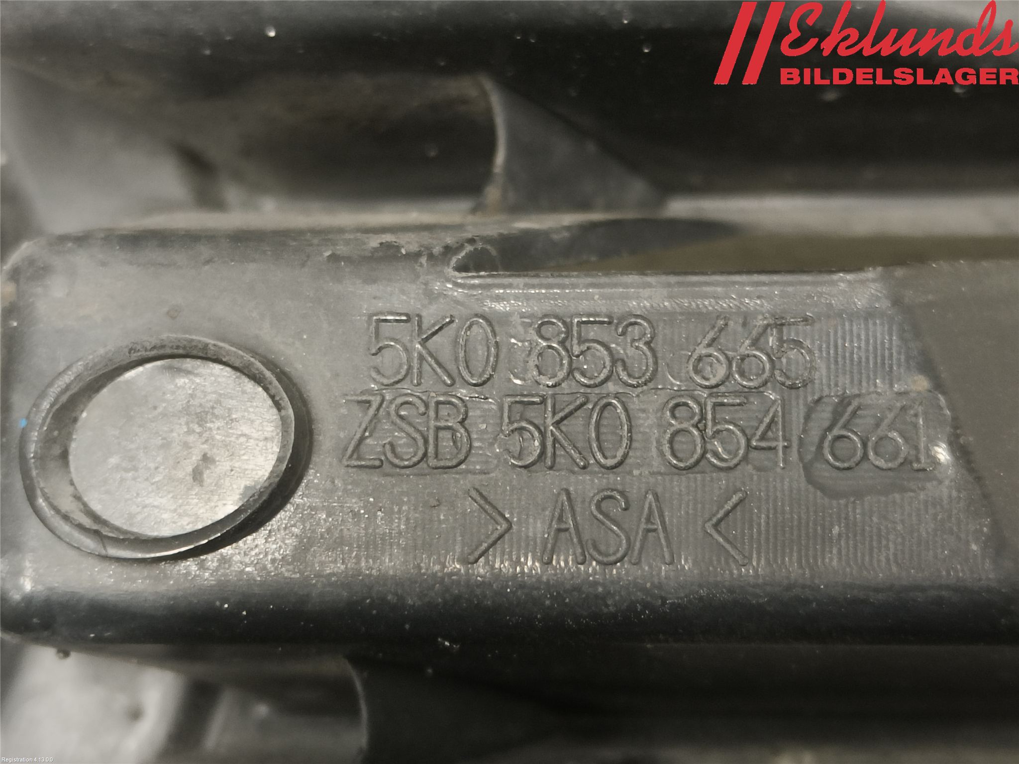 Volkswagen VW GOLF VI 09-13 Dimljussarg Fram