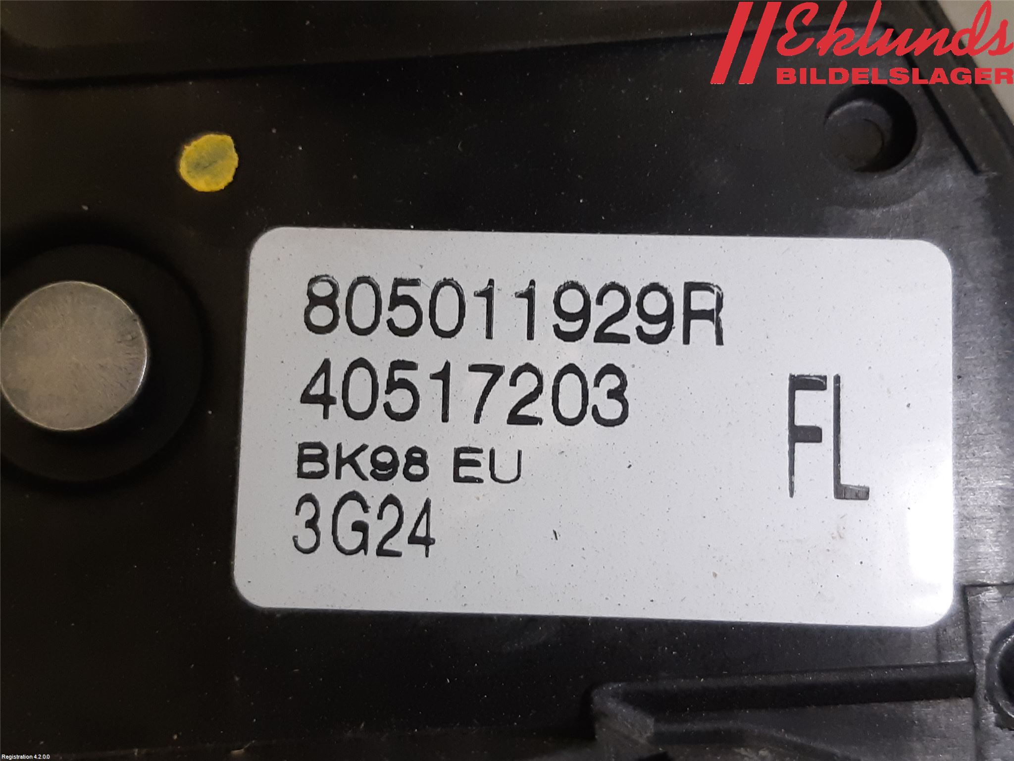 Renault CLIO IV 12-16 Låskista-Dörrlås