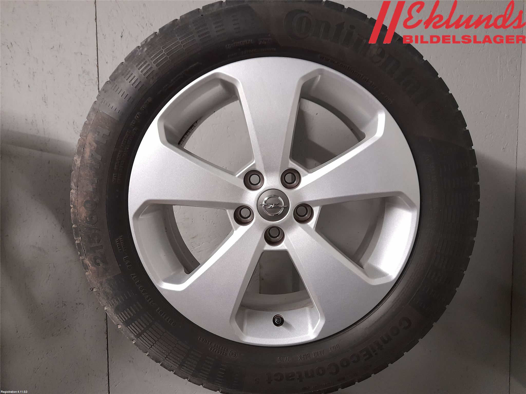 Opel MOKKA 13-20 Sommardäck Alumfälg 4St