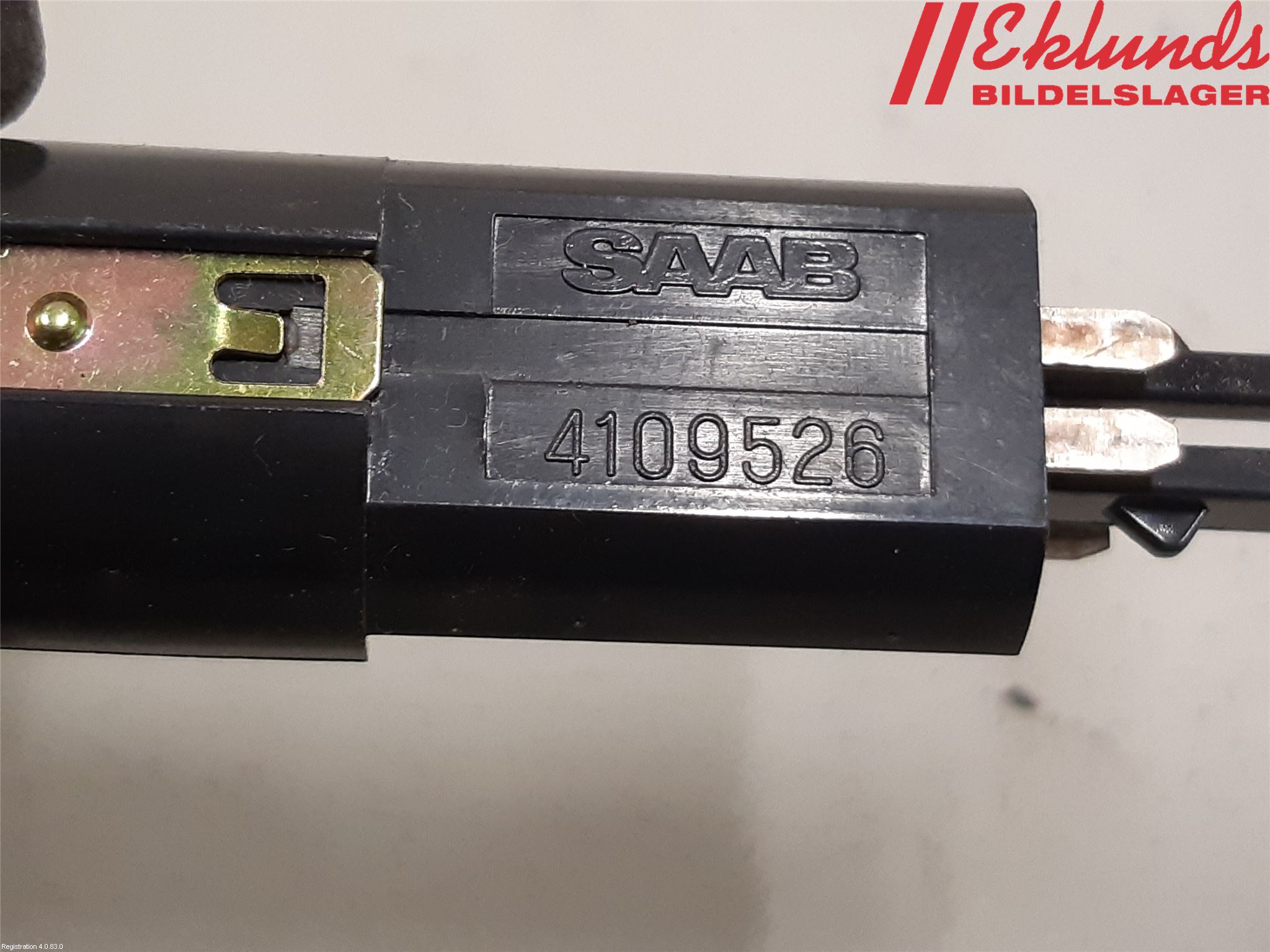 Saab 9-5     06-10 Strömställare Varnings