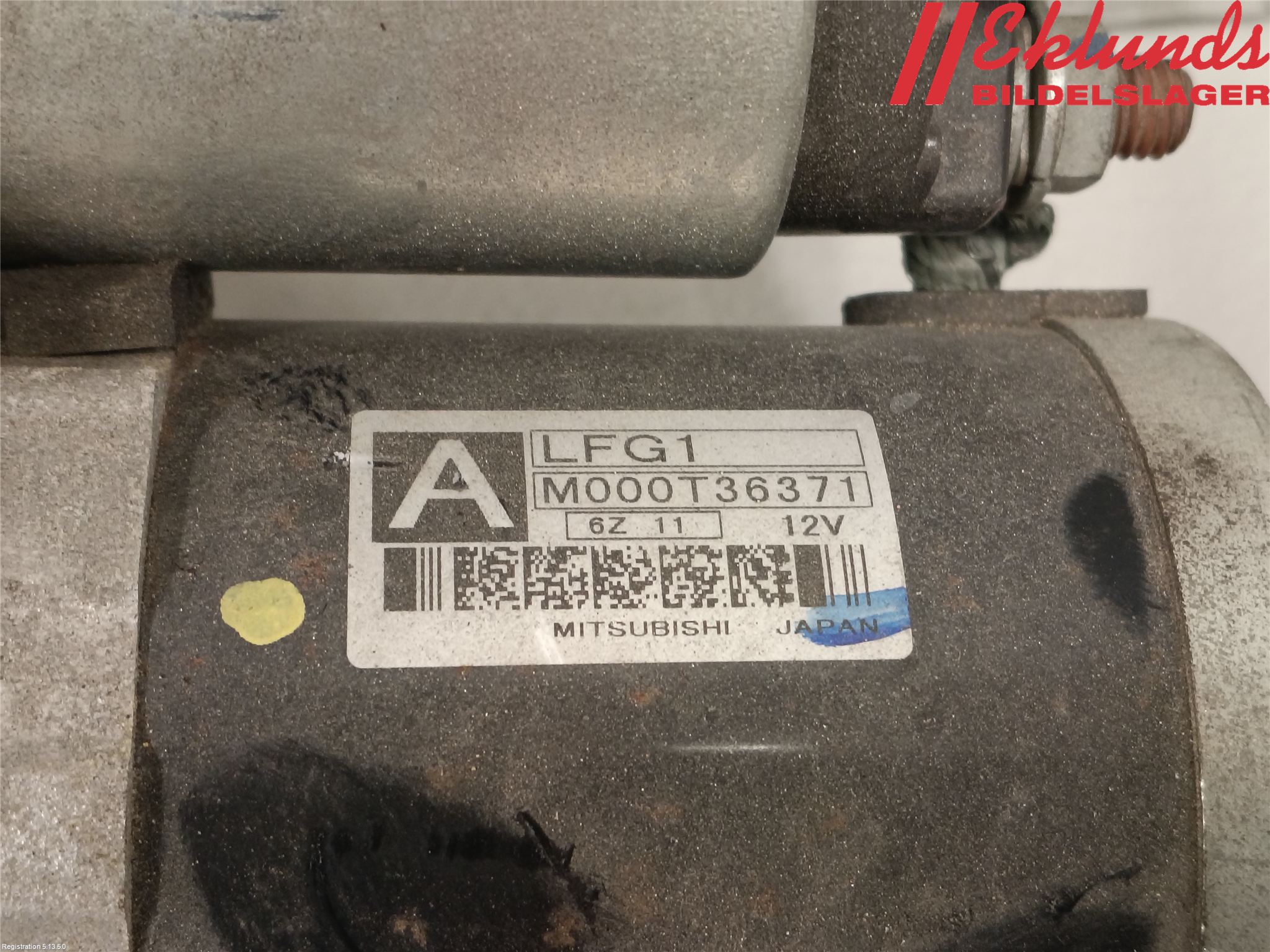 Mazda MX-5 III MIATA 06-15 Startmotor
