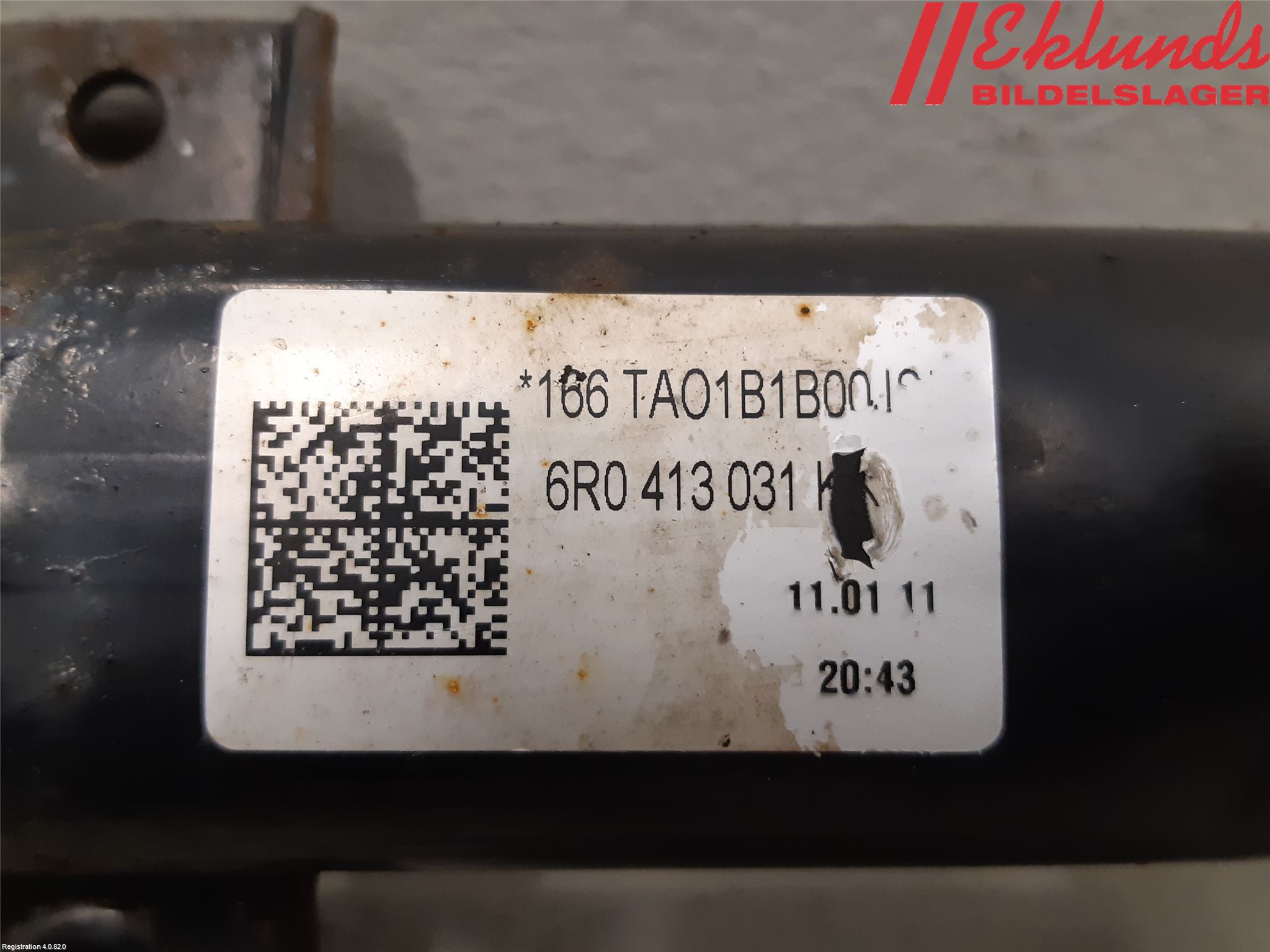 Audi A1/S1 11-18 Fjäderben Fram Vänster