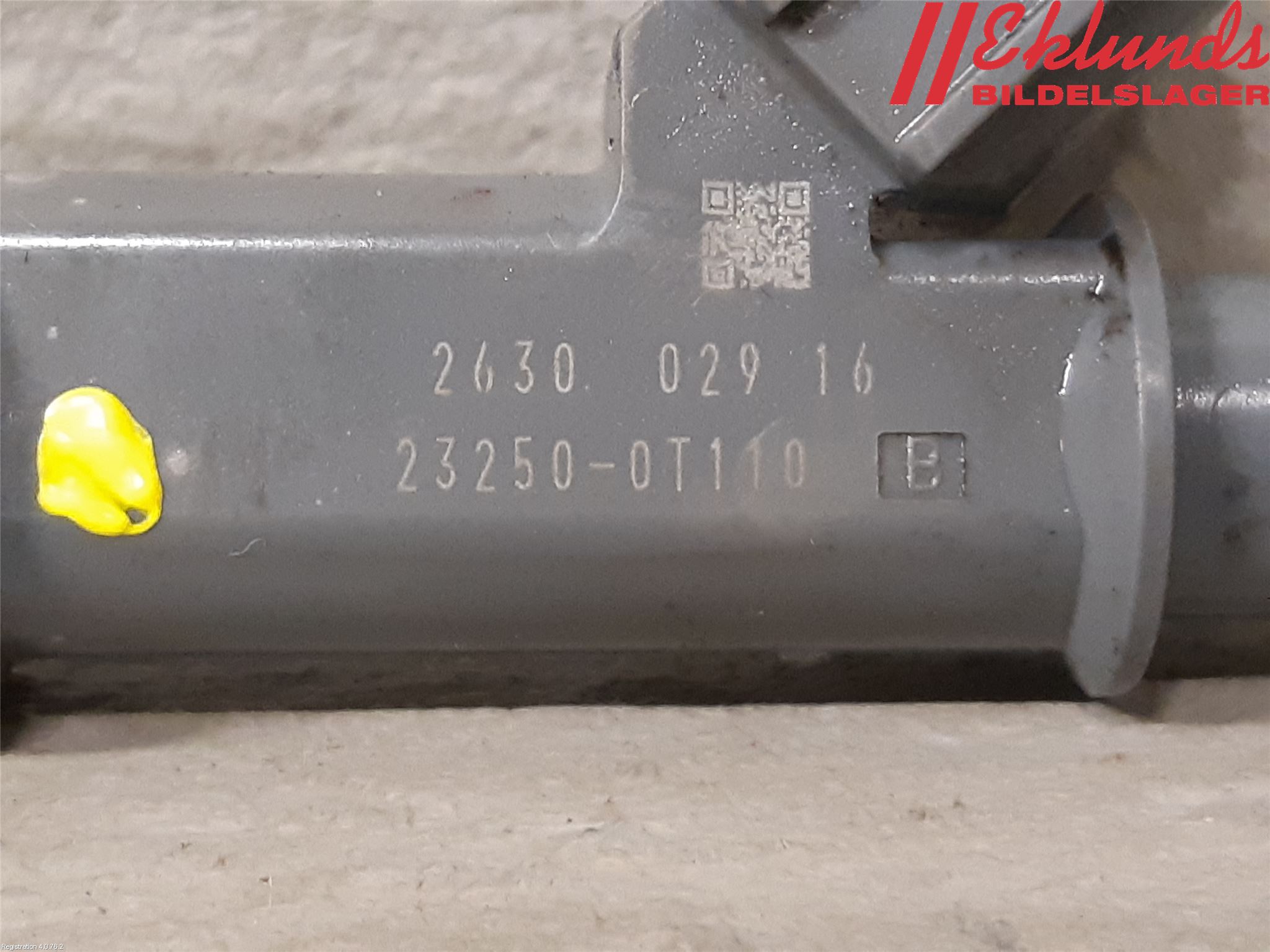 Toyota COROLLA 19- Injspridare